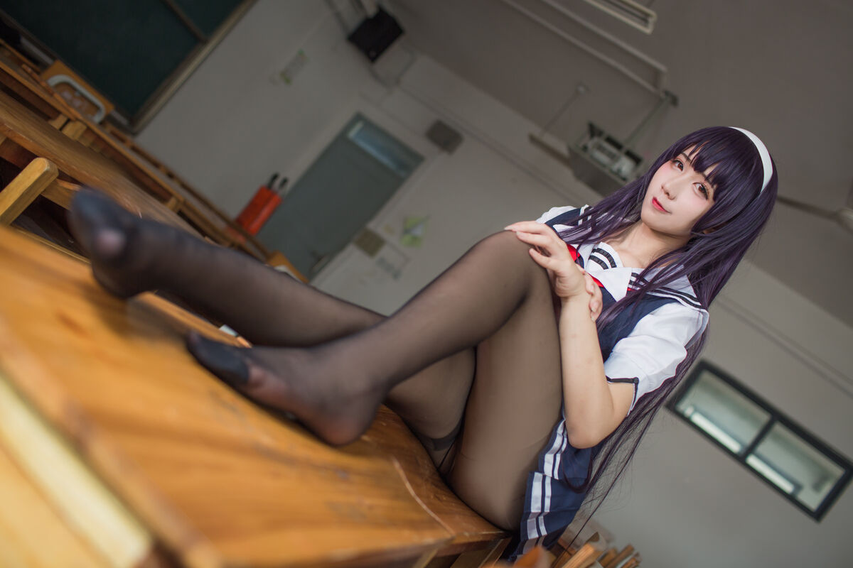 Coser@九曲Jean 霞之丘诗羽夏季校服 0002 3064124619.jpg