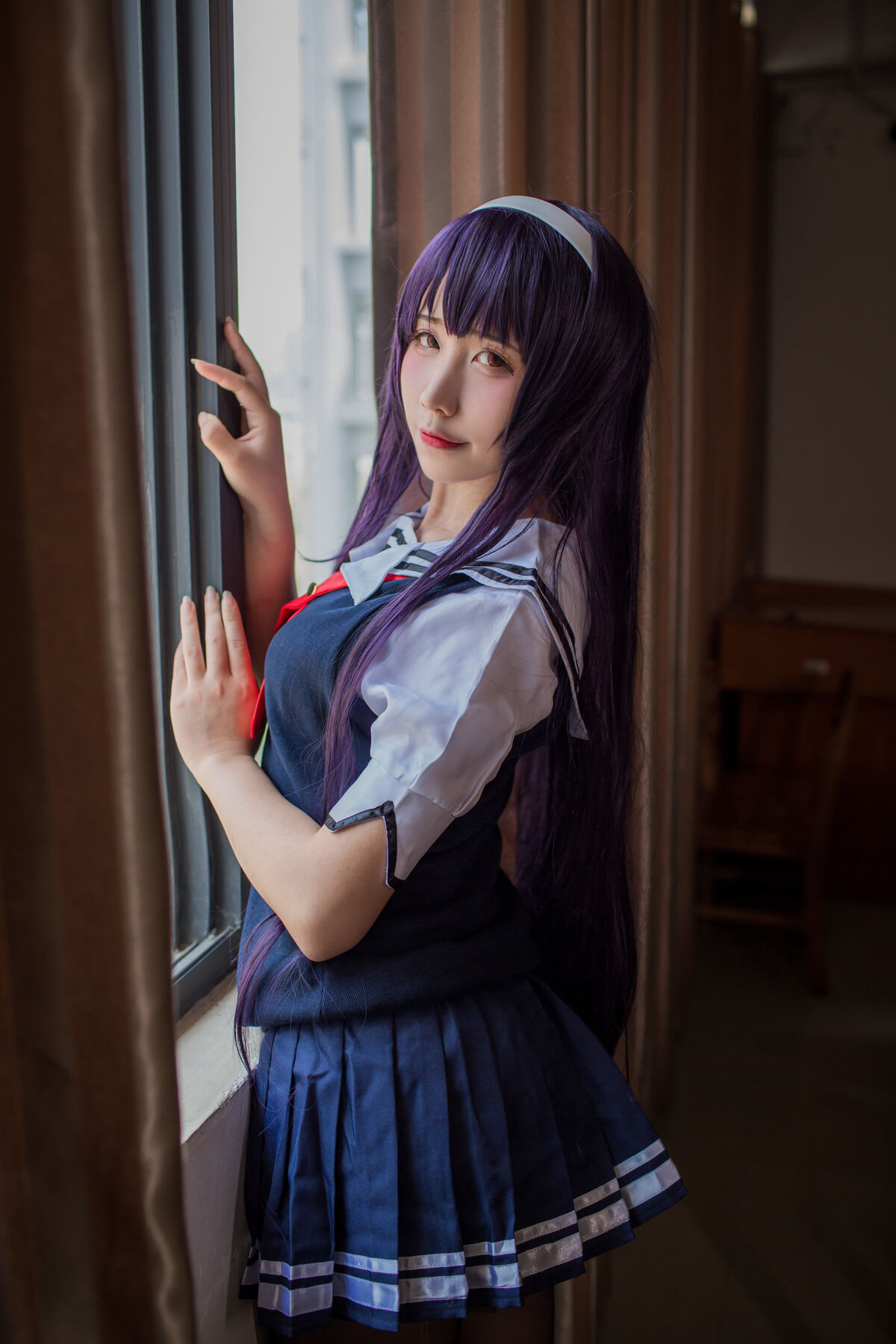 Coser@九曲Jean 霞之丘诗羽夏季校服 0016 4242716420.jpg