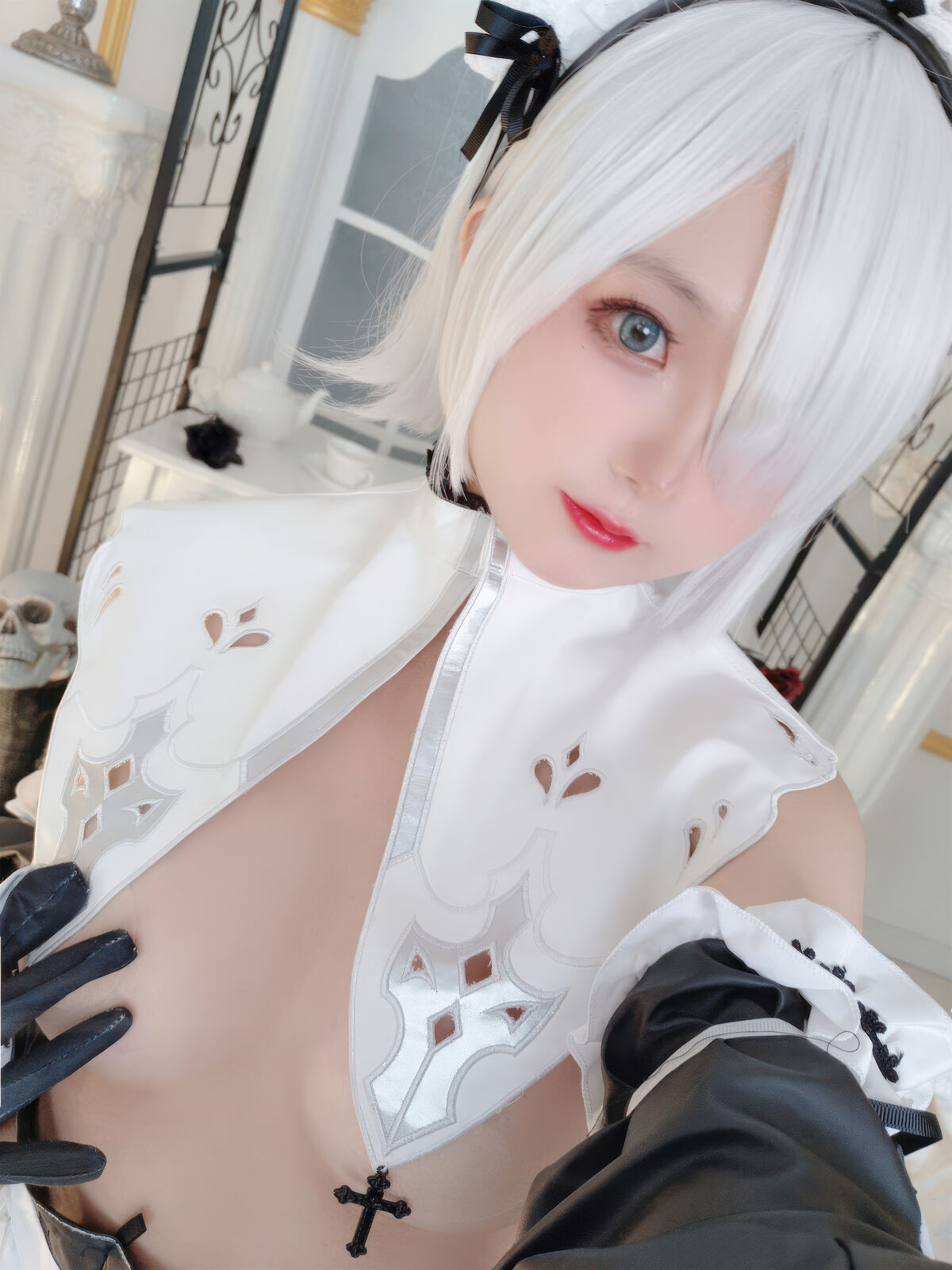 Coser@日奈娇 2B奶盖女仆 0066 9101319432.jpg