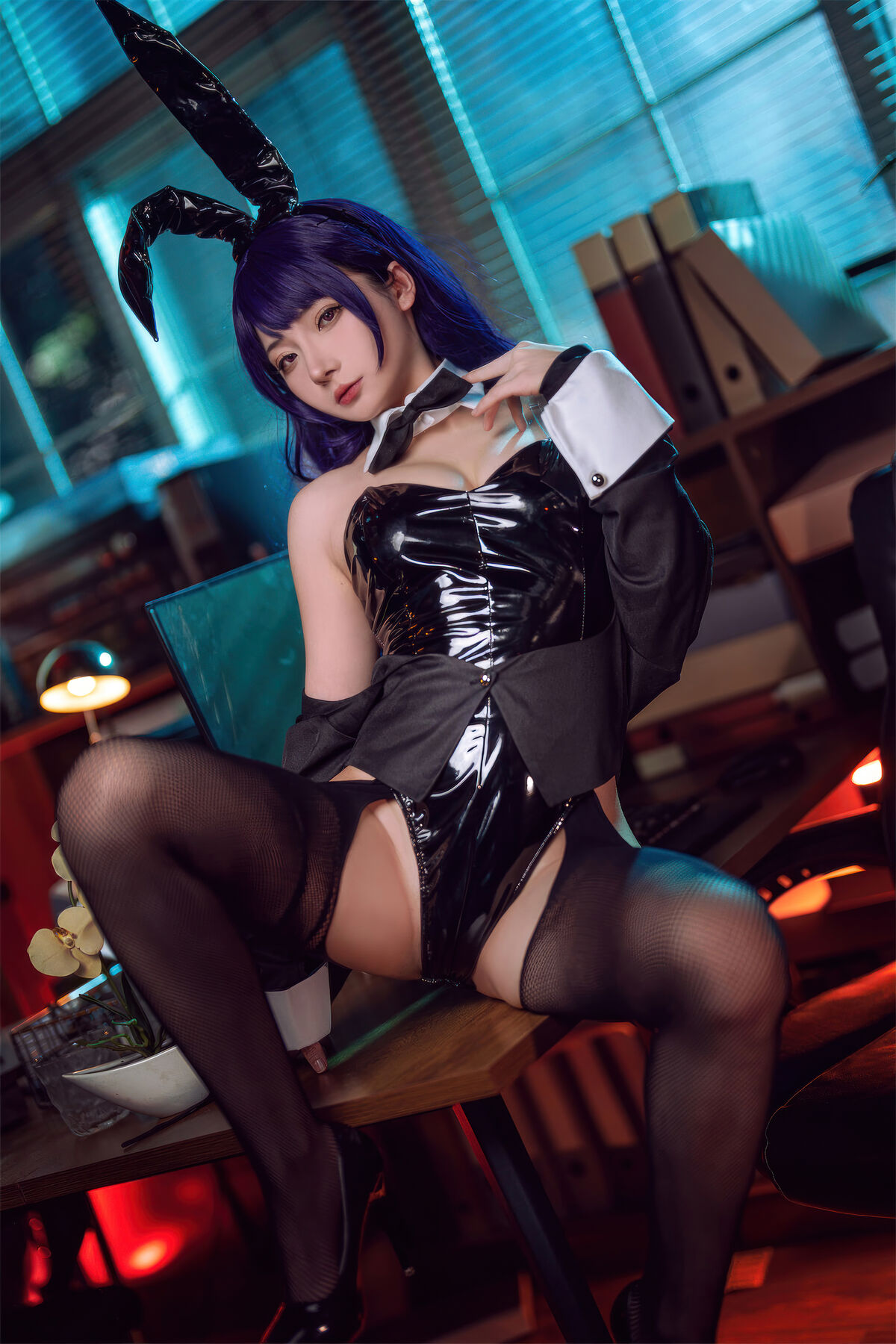 Coser@是三不是世w No.032 喜多川海梦 紫发兔女郎 0028 3281377022.jpg