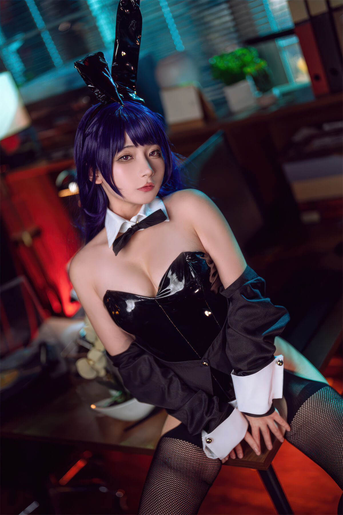 Coser@是三不是世w No.032 喜多川海梦 紫发兔女郎 0029 7112731989.jpg