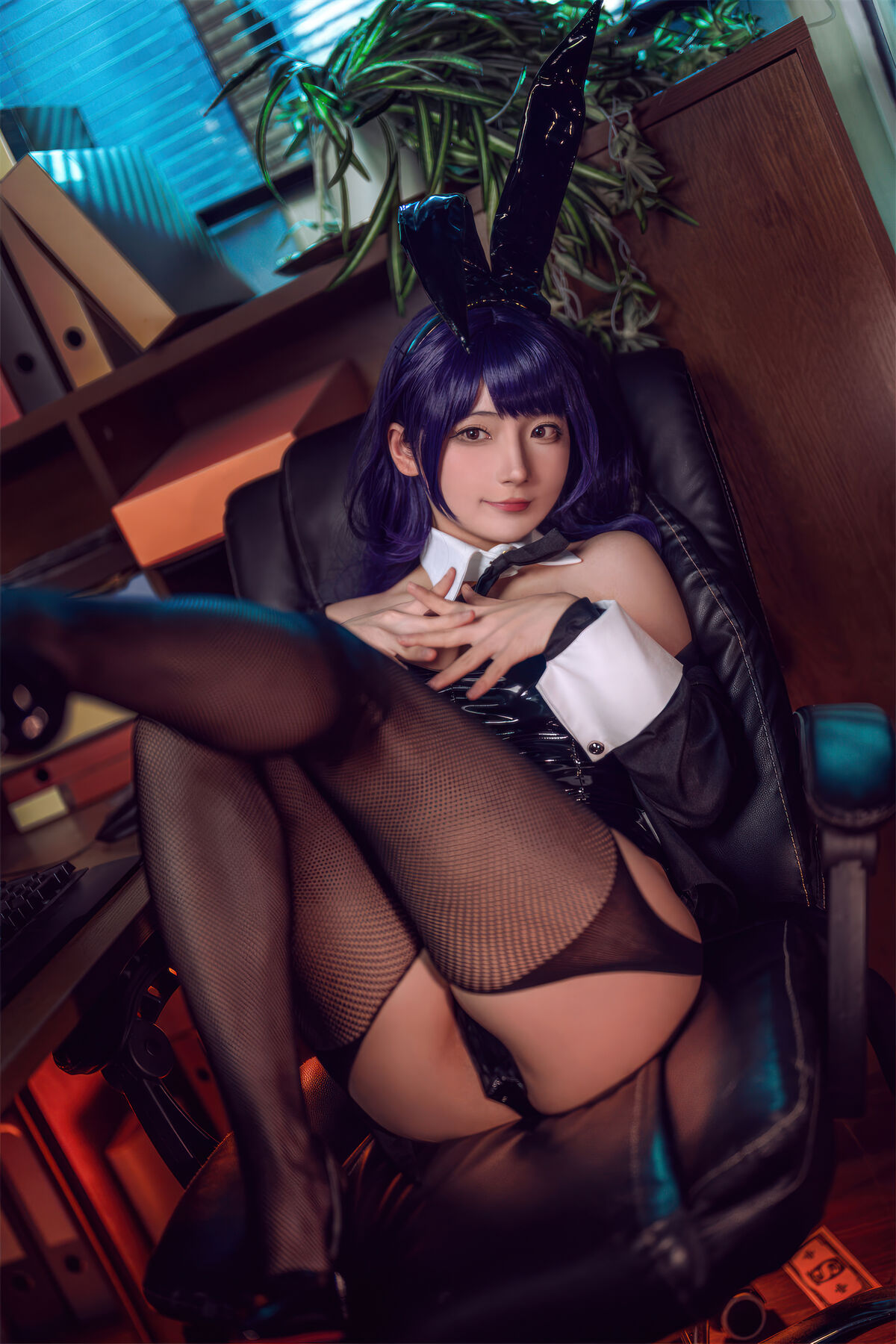 Coser@是三不是世w No.032 喜多川海梦 紫发兔女郎 0038 7114991955.jpg