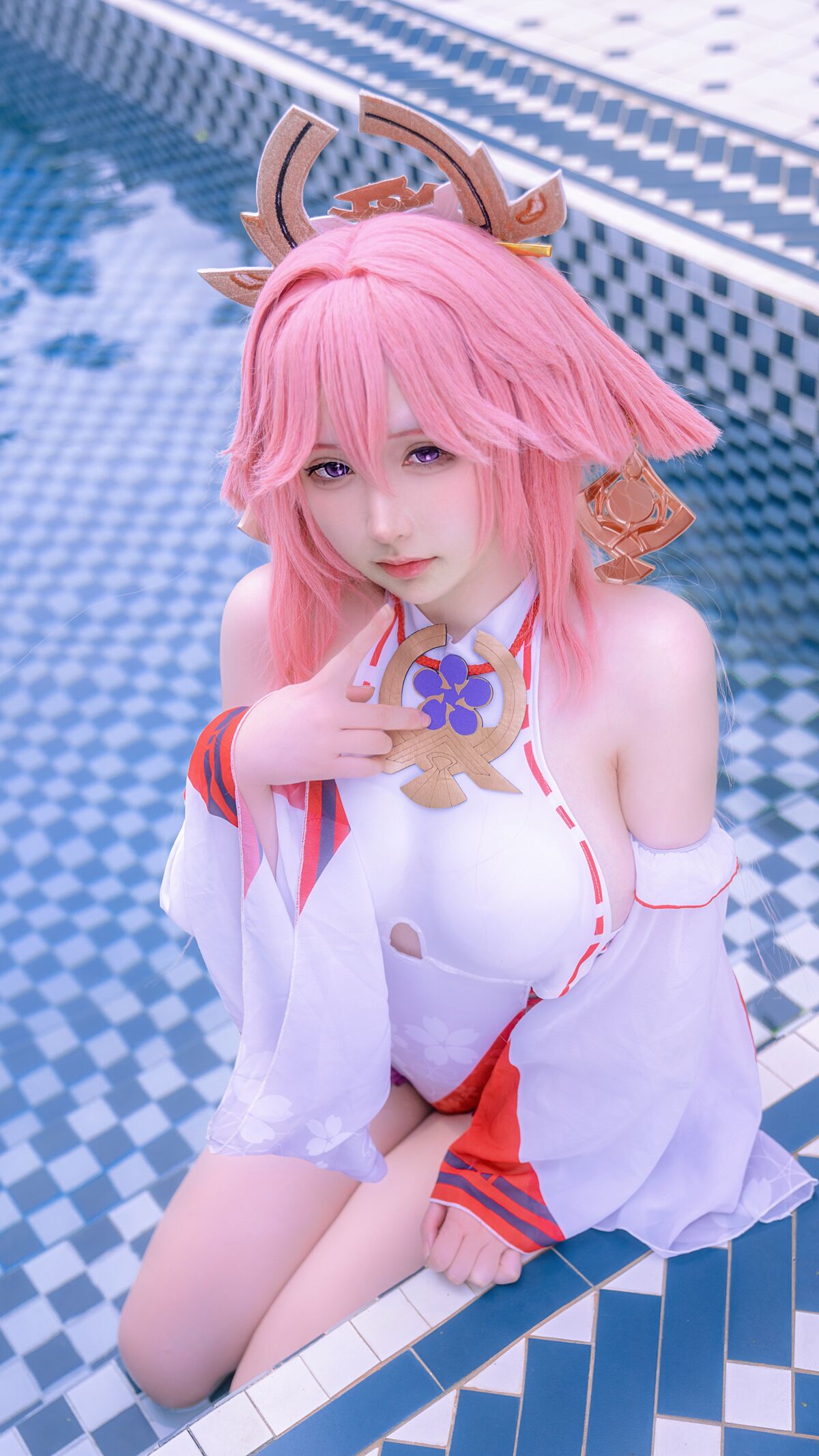 Coser@樱梨梨Eriri 八重神子泳装 0006 4918283067.jpg