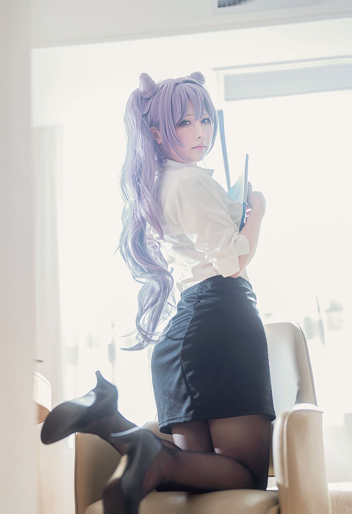 Coser@樱梨梨Eriri 刻晴秘书 0006 3960662545.jpg