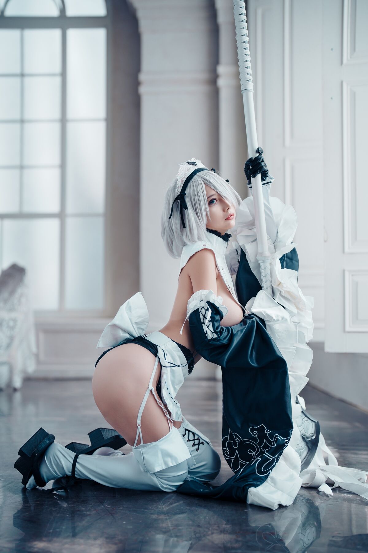 Coser@沖田凜花 Rinka Okita 2B Maid 0018 1140046916.jpg