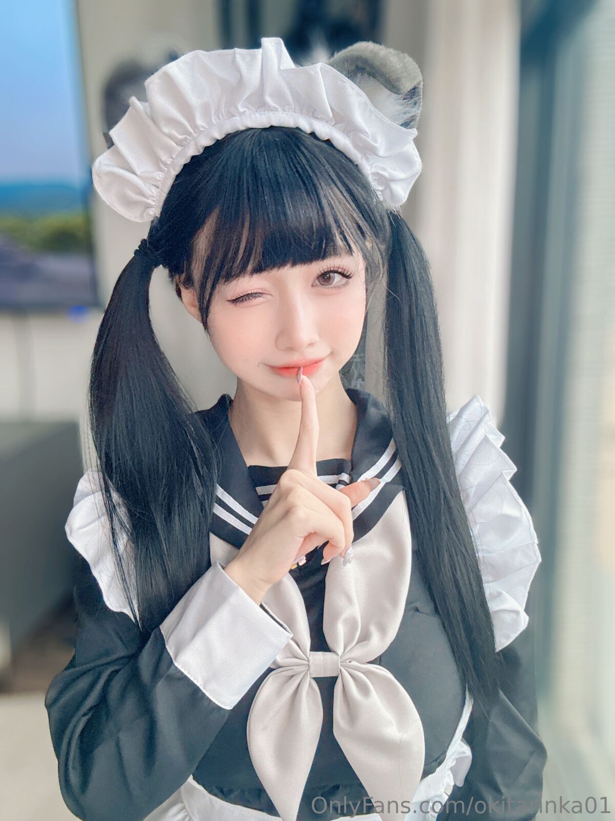 Coser@沖田凜花 Rinka Sailor Suit Maid 0048 9983458689.jpg