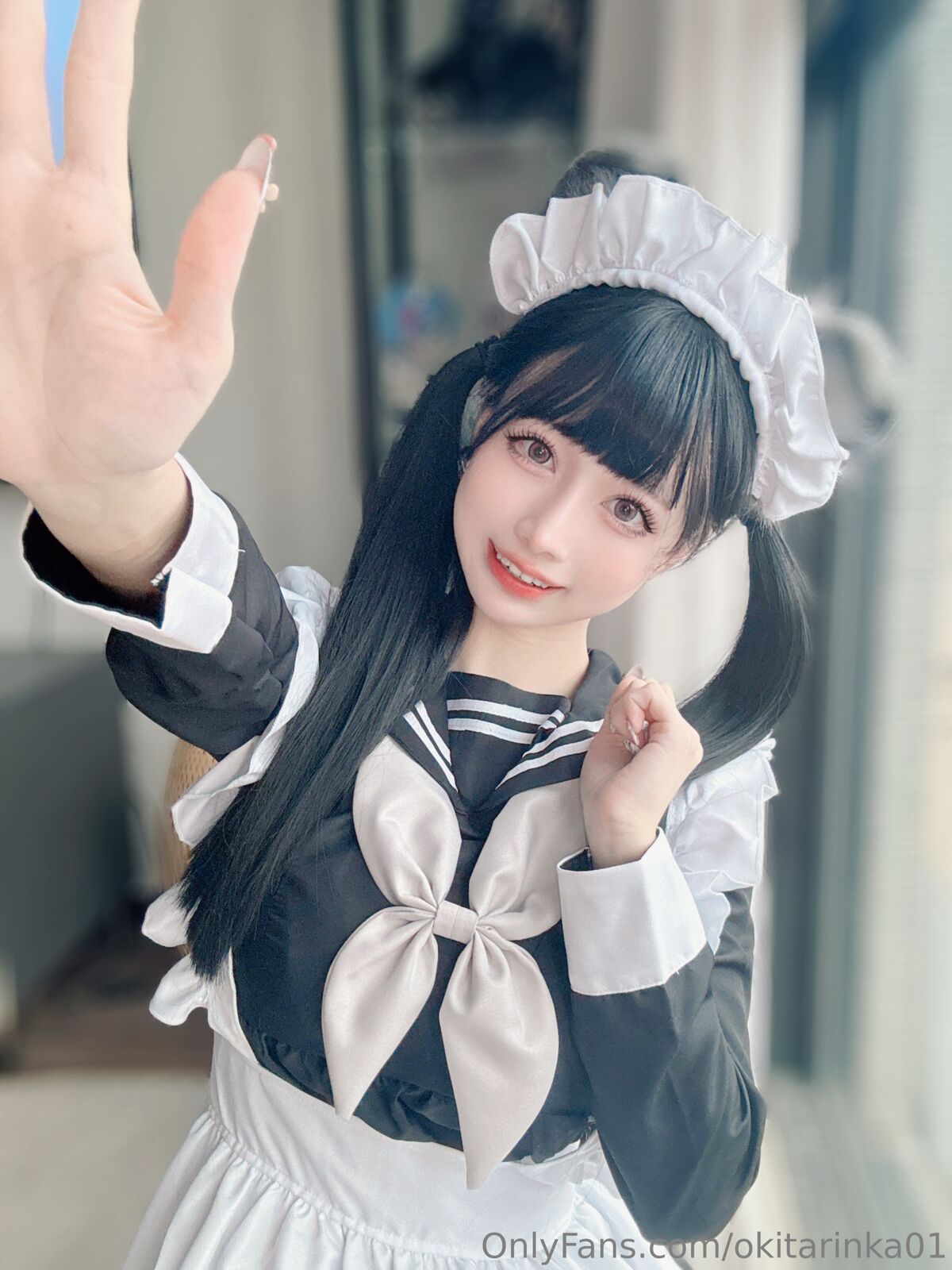 Coser@沖田凜花 Rinka Sailor Suit Maid 0050 8003047098.jpg