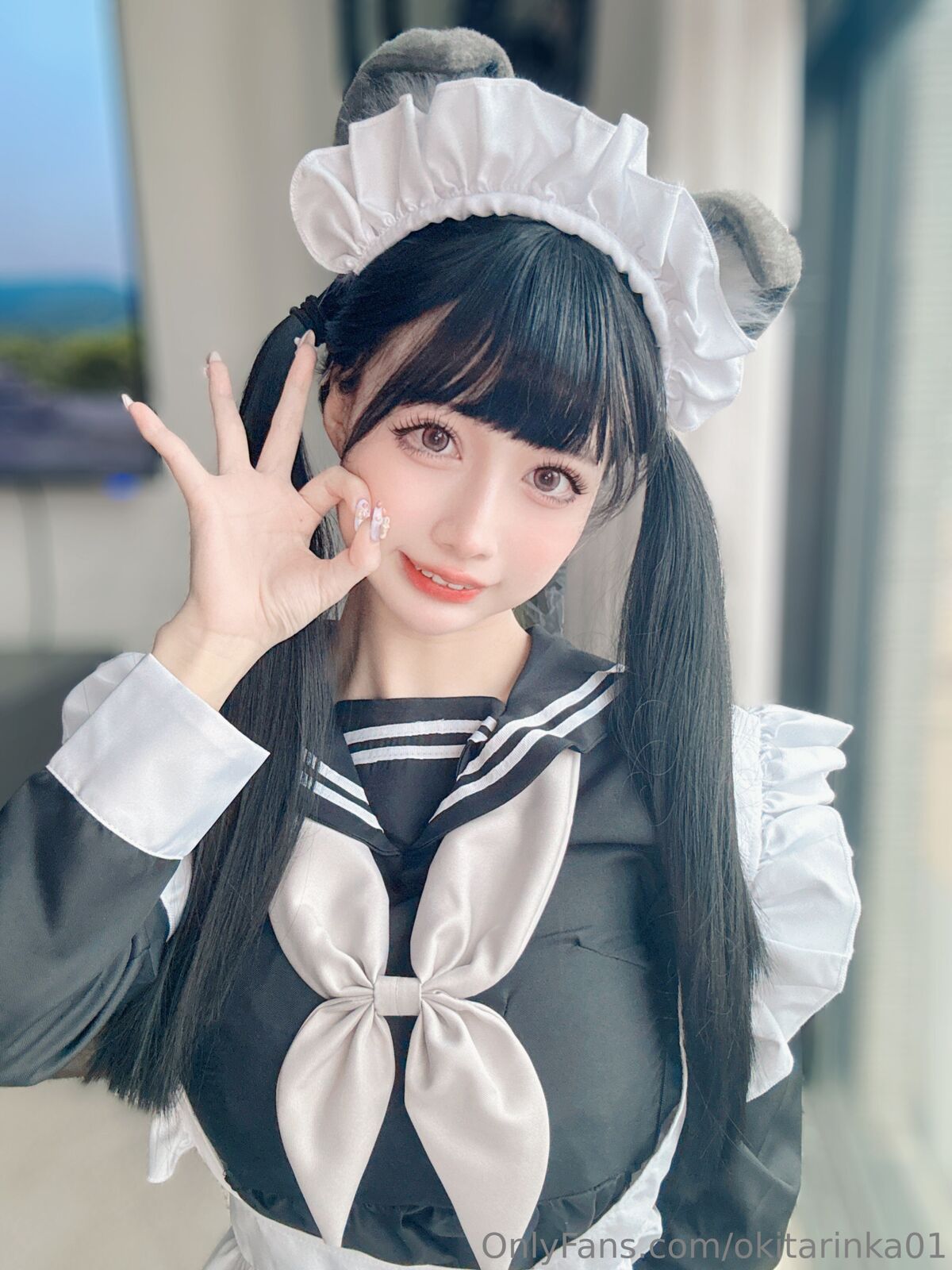 Coser@沖田凜花 Rinka Sailor Suit Maid 0052 5976387347.jpg