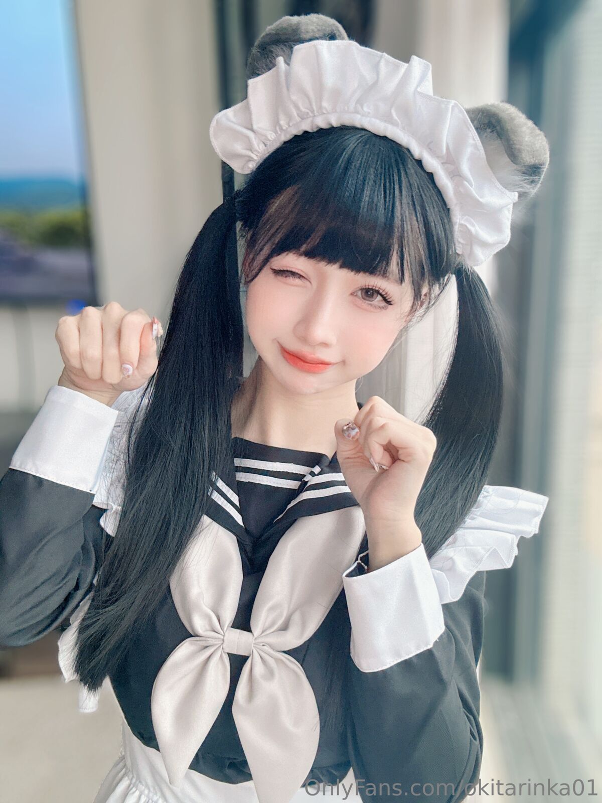 Coser@沖田凜花 Rinka Sailor Suit Maid 0054 0694603398.jpg