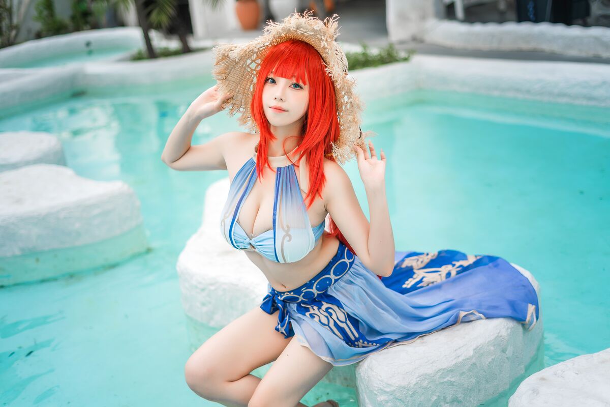 Coser@蜜汁猫裘 原神 妮露泳装 0017 8204699734.jpg