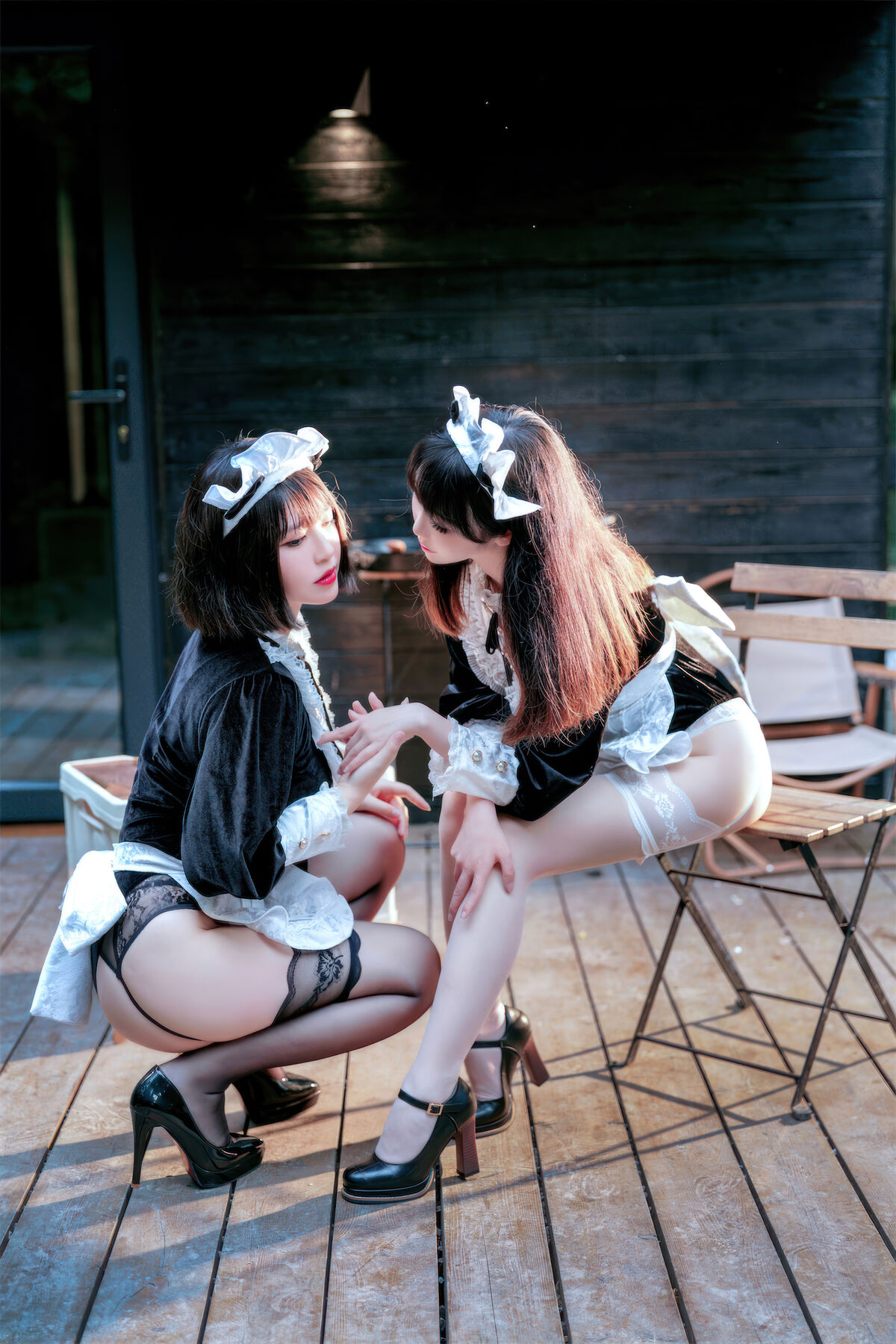 Coser@面饼仙儿 And 半半子 Maid姉妹 0006 8095556712.jpg