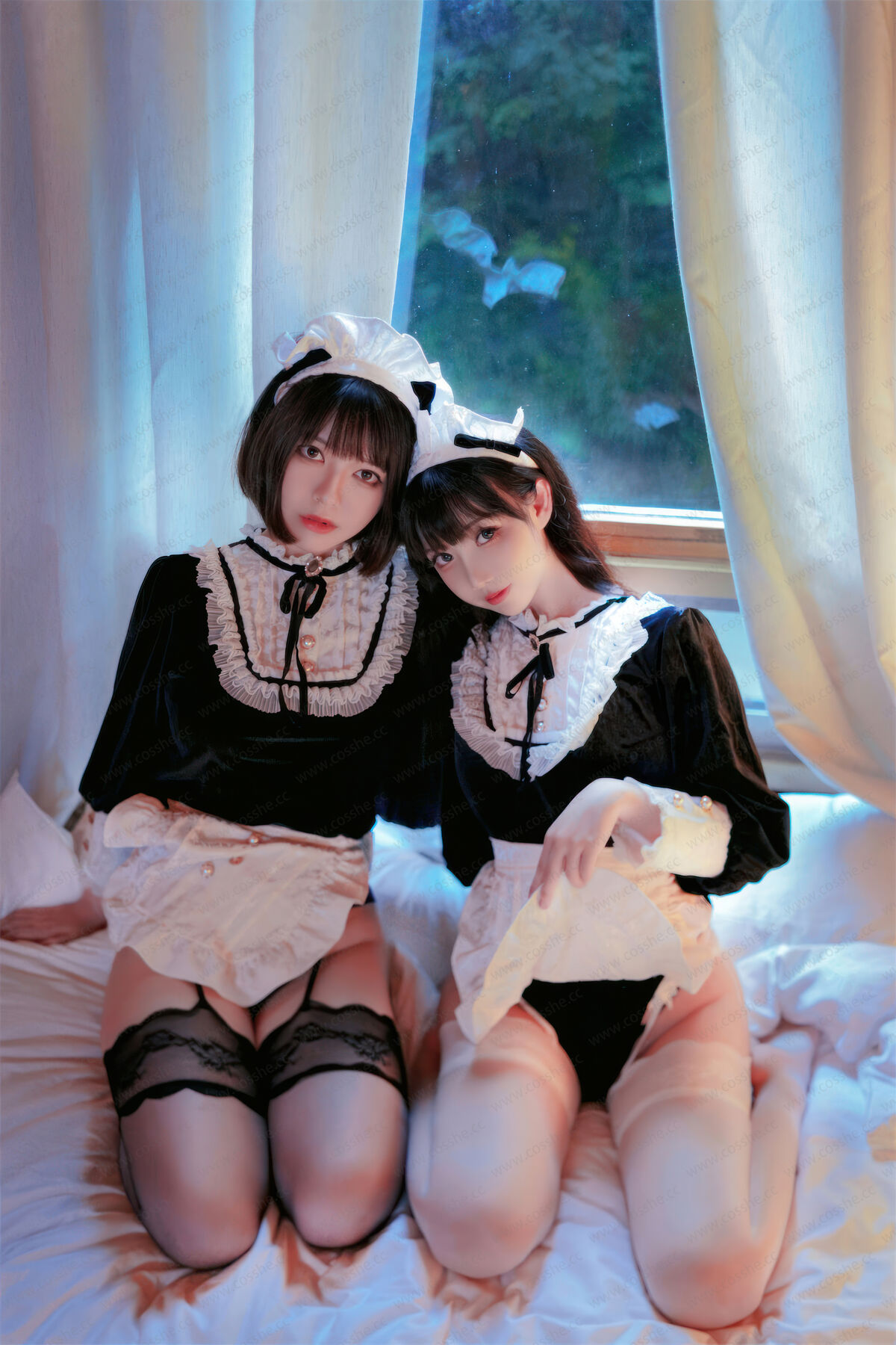 Coser@面饼仙儿 And 半半子 Maid姉妹 0039 7255169341.jpg