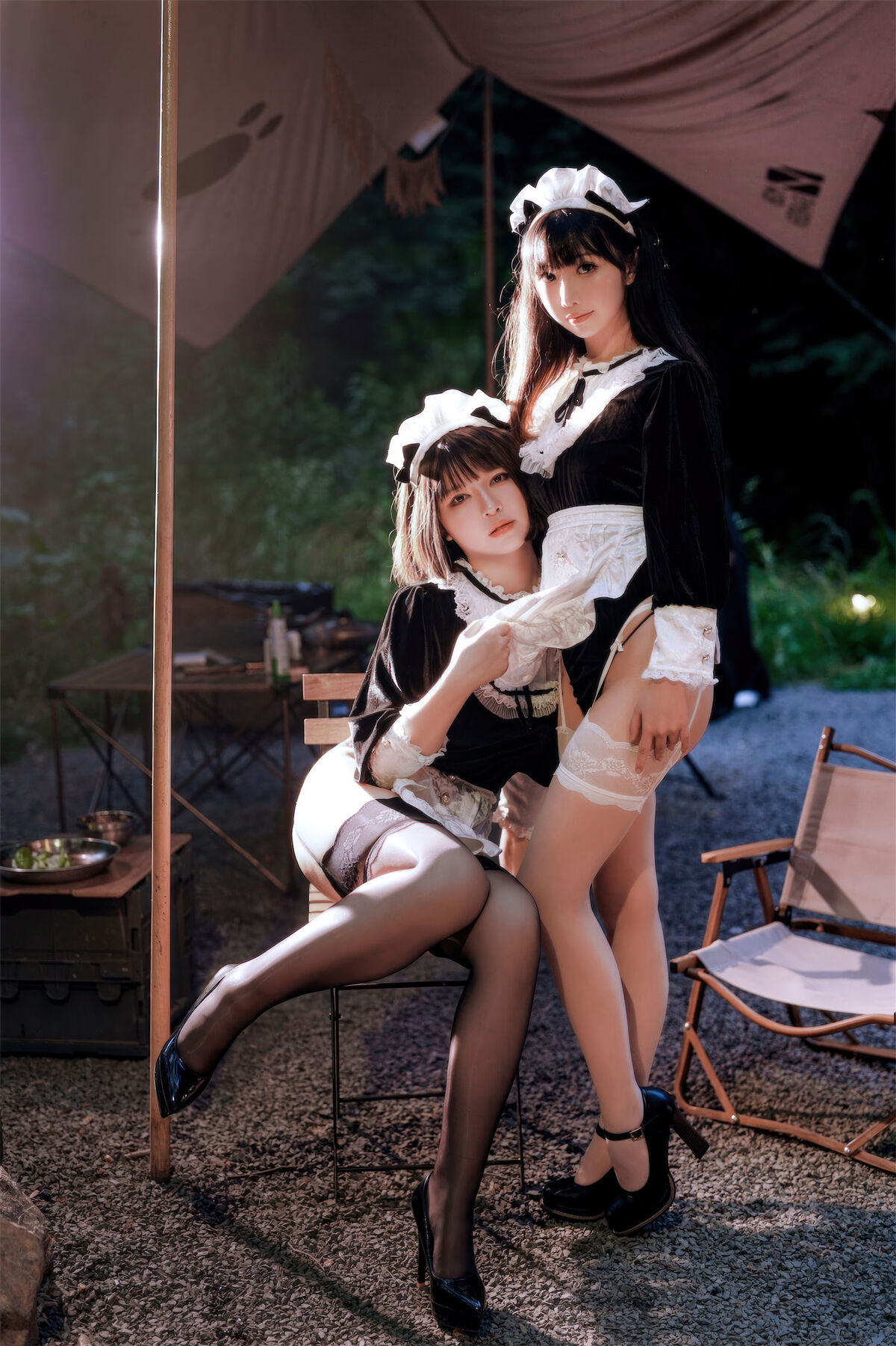 Coser@面饼仙儿 No.136 And 半半子 Maid姉妹 0040 4977849453.jpg