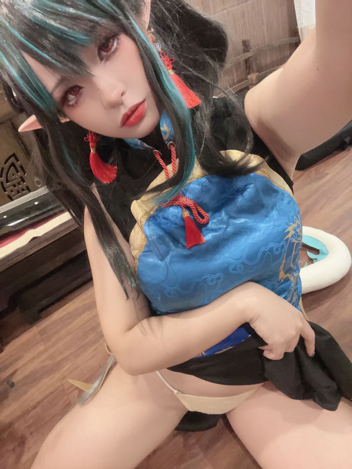 Coser@小和甜酒 橙风千雅 年夕旗袍双人御守 Part3 0034 6763438640.jpg