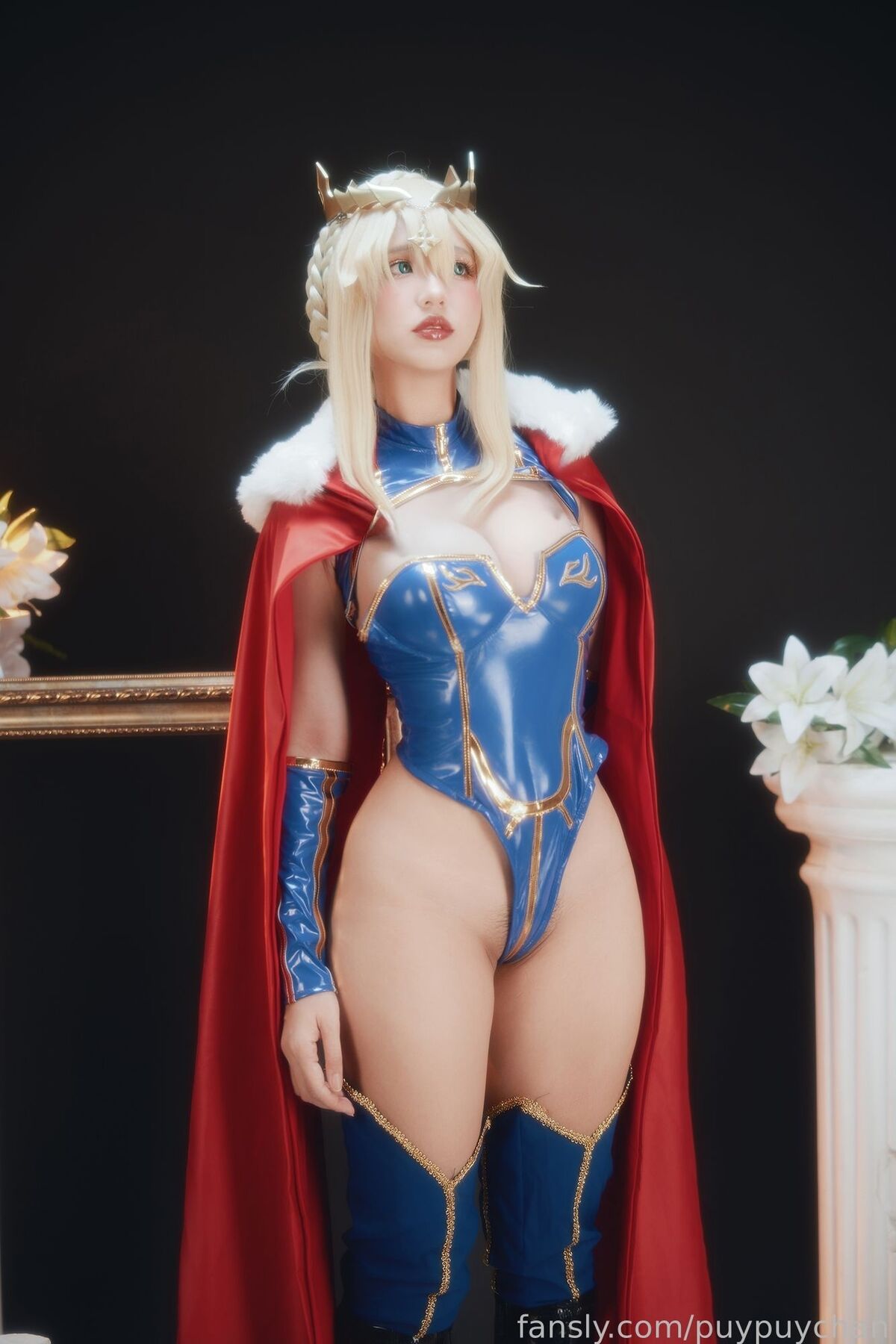 Coser@Puypuychan プィプィ Puypuychan cosplay Artoria Lancer FateGrand Order Part2 0015 6693658642.jpg