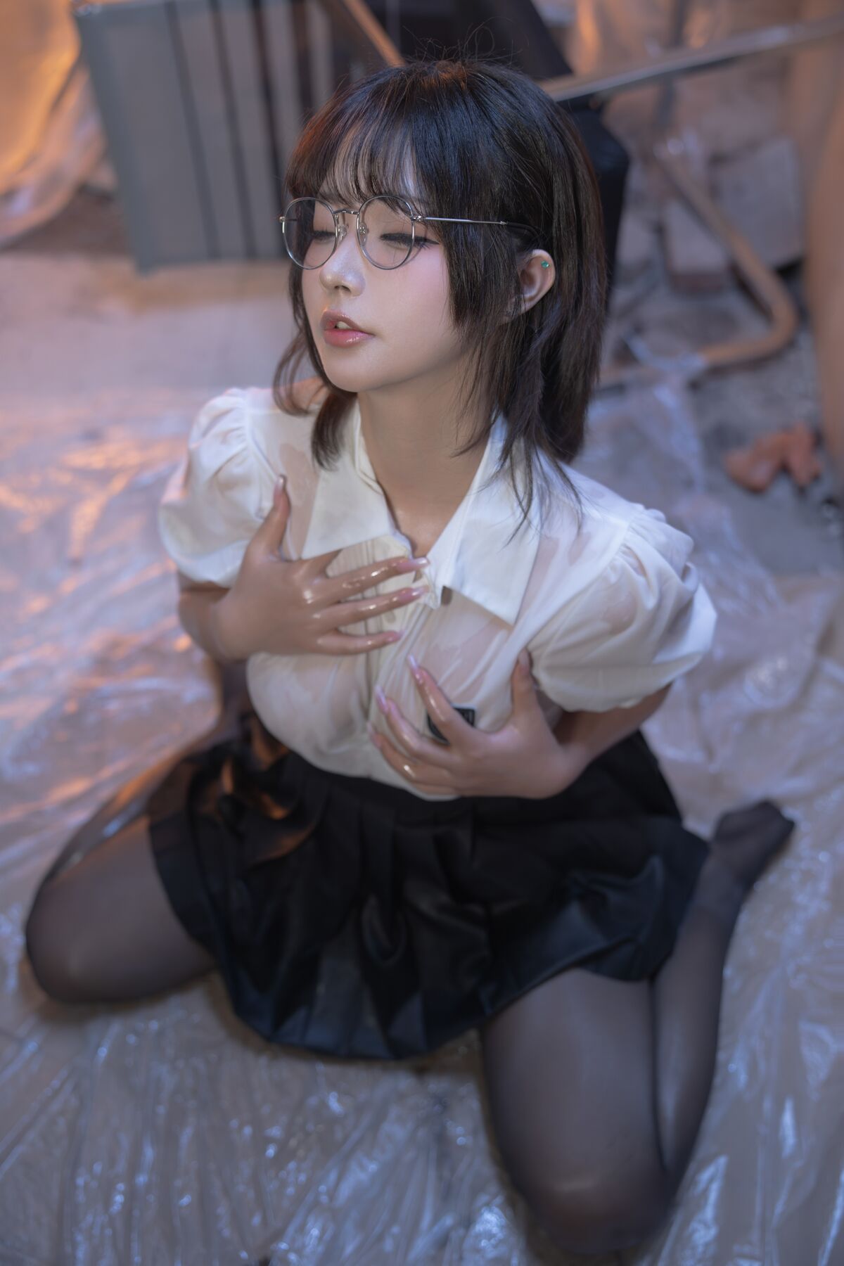 Coser@yuuhui玉汇 电梯间 尾行 Part2 0035 3545241991.jpg