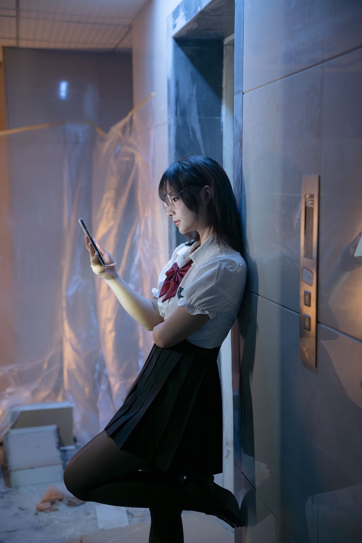 Coser@yuuhui玉汇 电梯间尾行 Part2 0039 8744662731.jpg