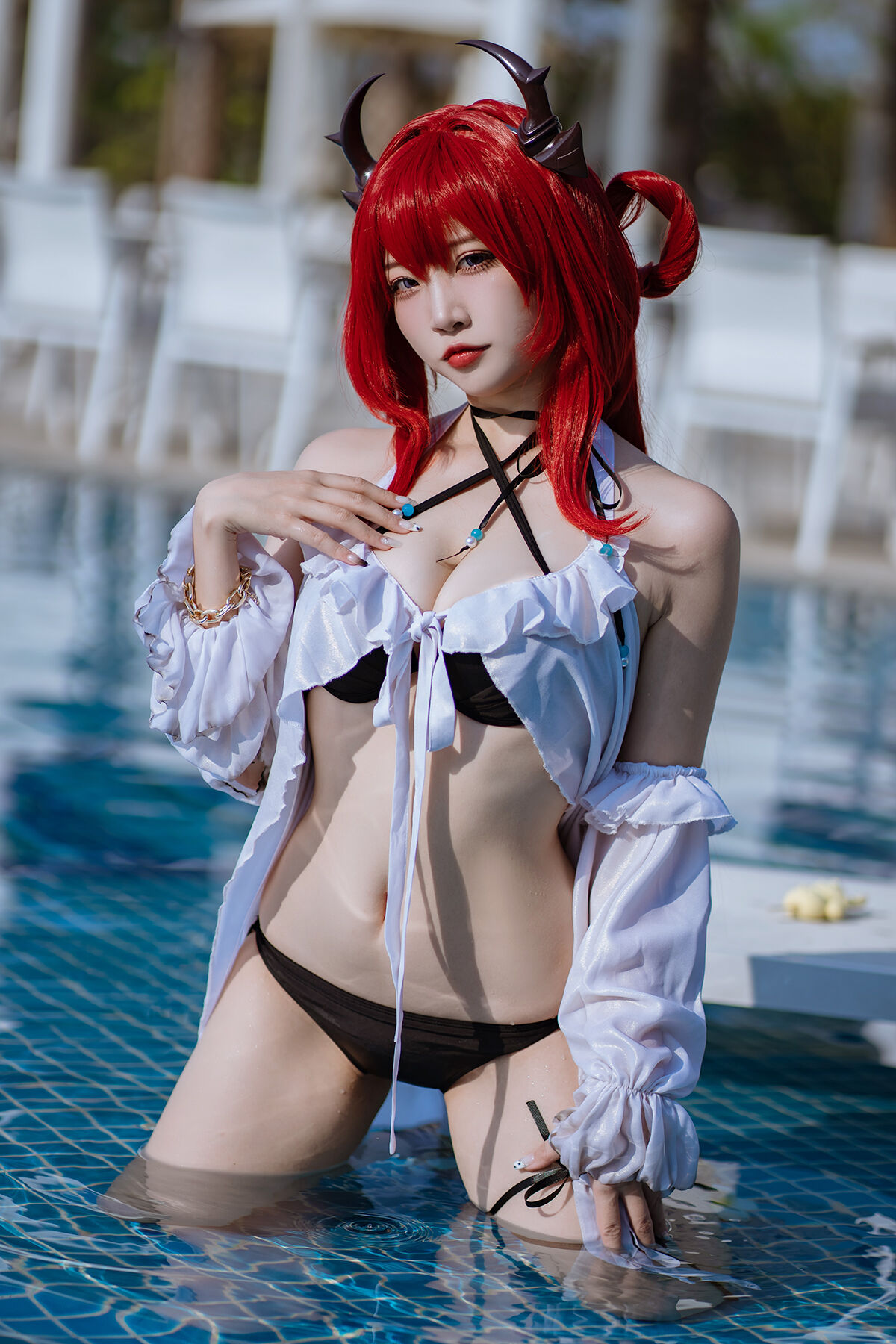 Coser@二佐Nisa – 泰拉夏日纪事 史尔特尔泳装