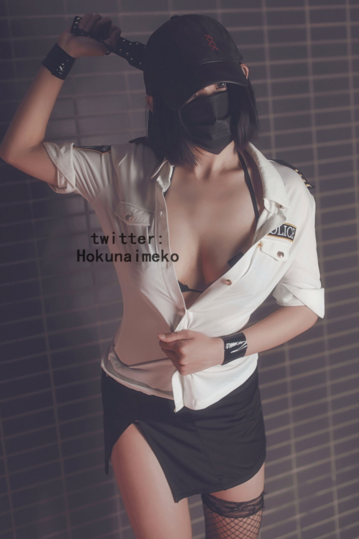 Coser@北乃芽子写真 Hokunaimeko – 黑暗的门卫