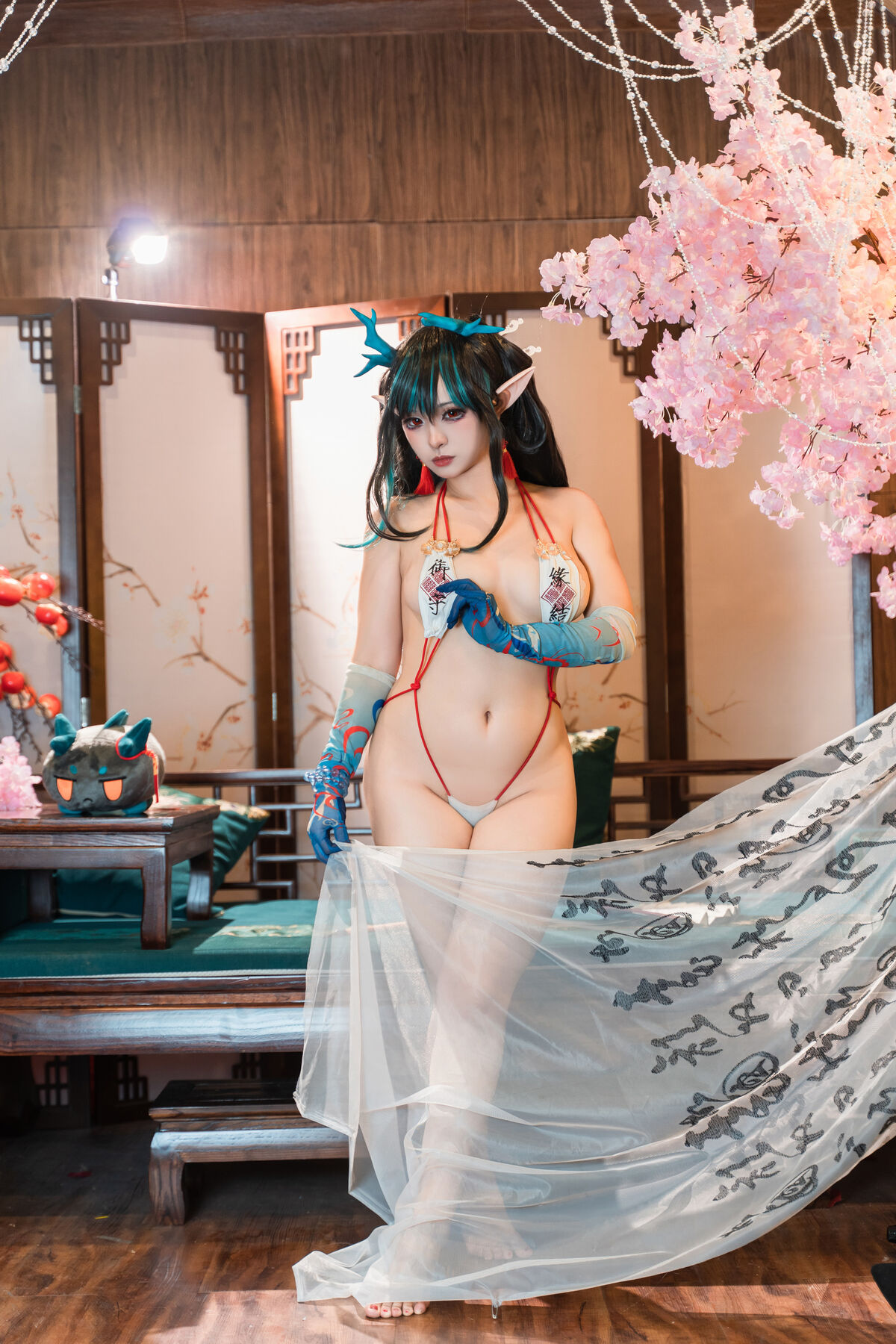 Coser@小和甜酒 And 橙风千雅 明日方舟年夕旗袍双人御守 Part1 0043 9913180615.jpg