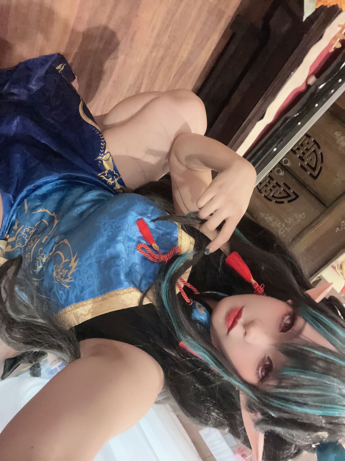 Coser@小和甜酒 And 橙风千雅 明日方舟年夕旗袍双人御守 Part3 0043 6813256541.jpg