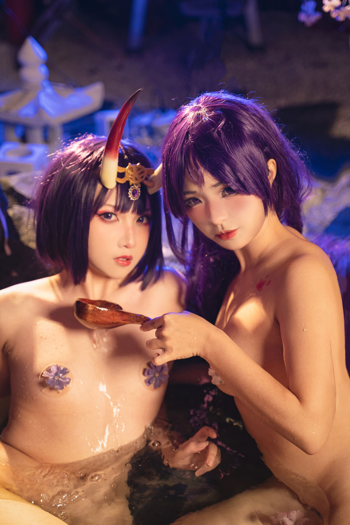 Coser@小和甜酒 And 阿呀 温泉酒吞奶光双人 Part1 0035 1404408022.jpg