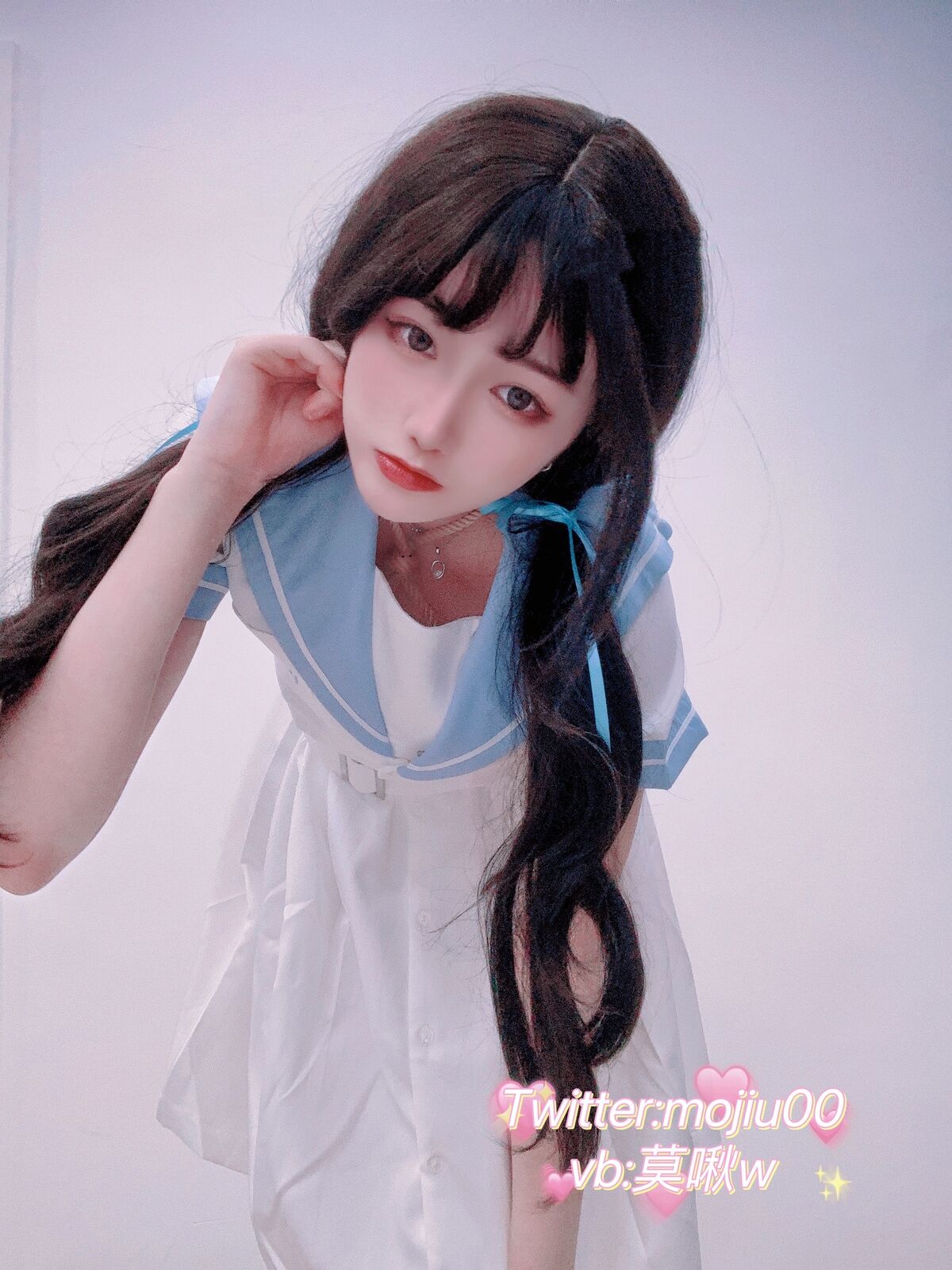 Coser@小青茗 反差美少女诱惑白丝JK 0013 9320928353.jpg