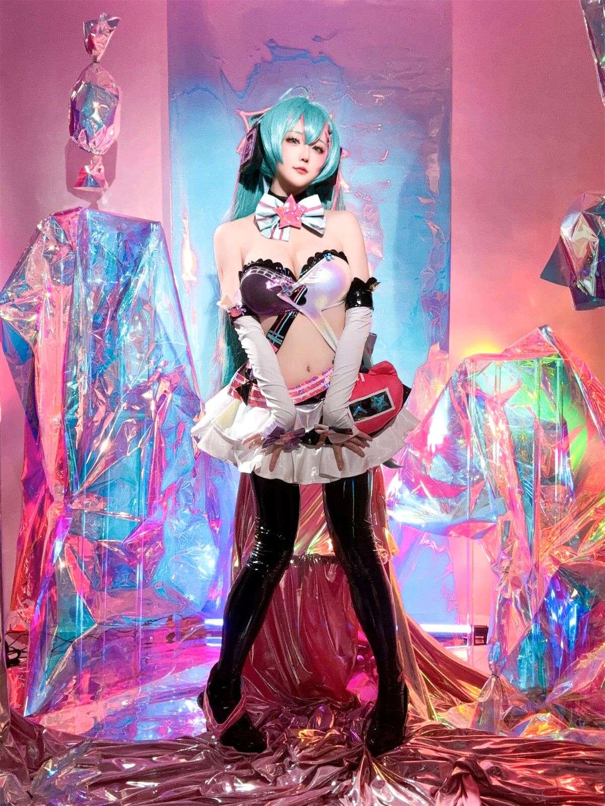 Coser@星之迟迟 Miku初音未来 喵斯快跑 0002 7427558905.jpg