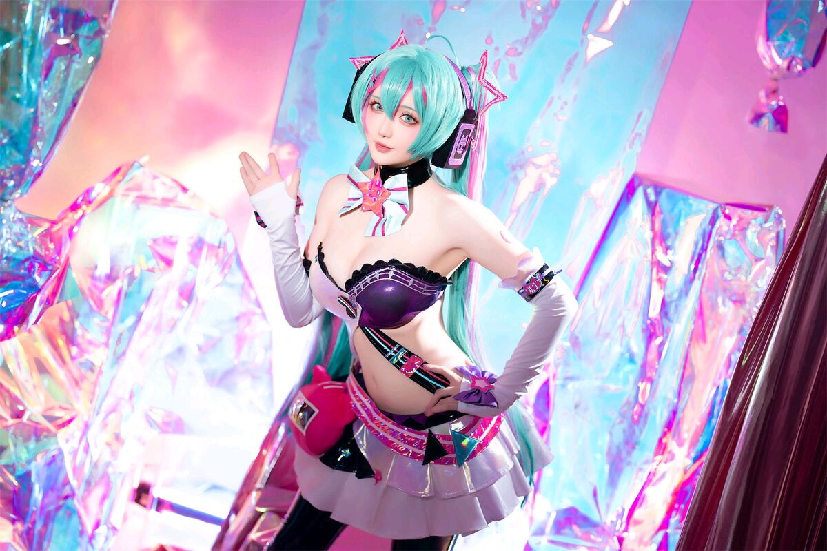 Coser@星之迟迟 Miku初音未来 喵斯快跑 0004 7860644673.jpg