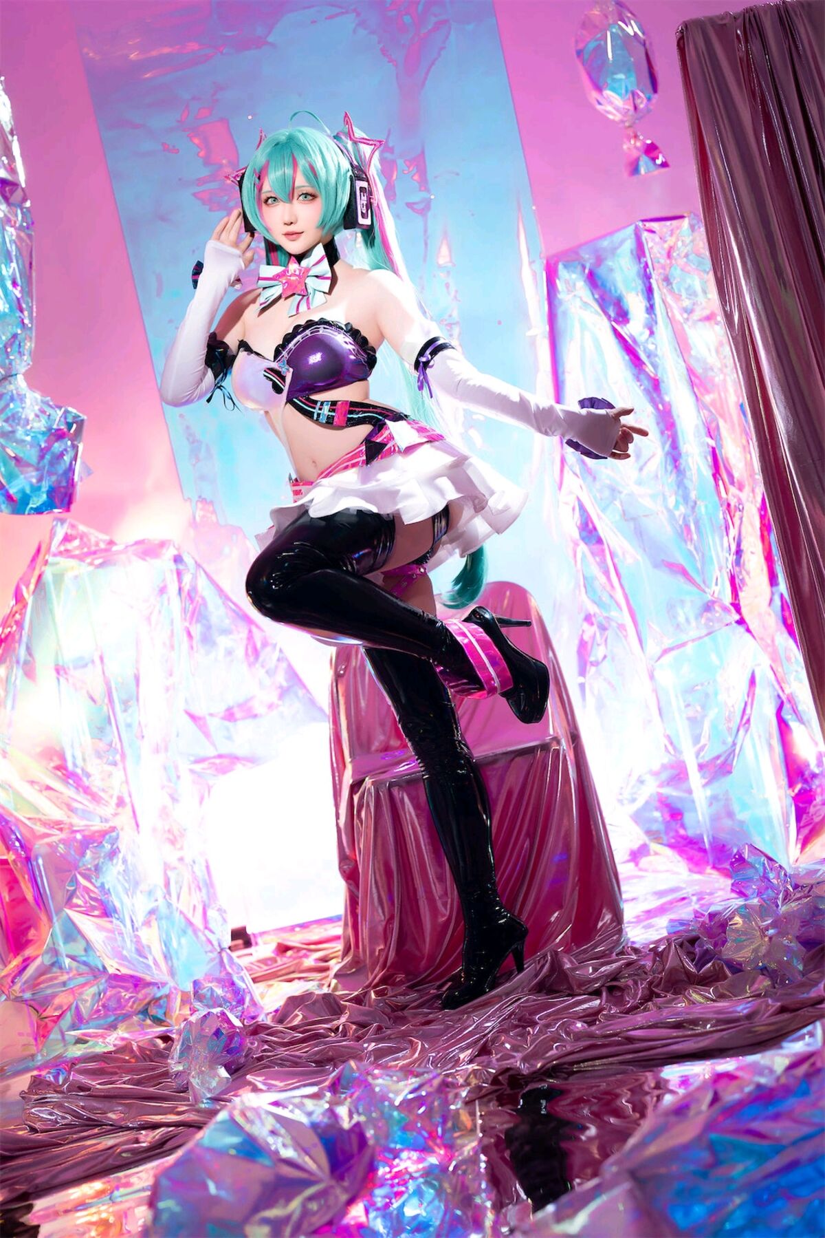 Coser@星之迟迟 Miku初音未来 喵斯快跑 0012 4911503333.jpg