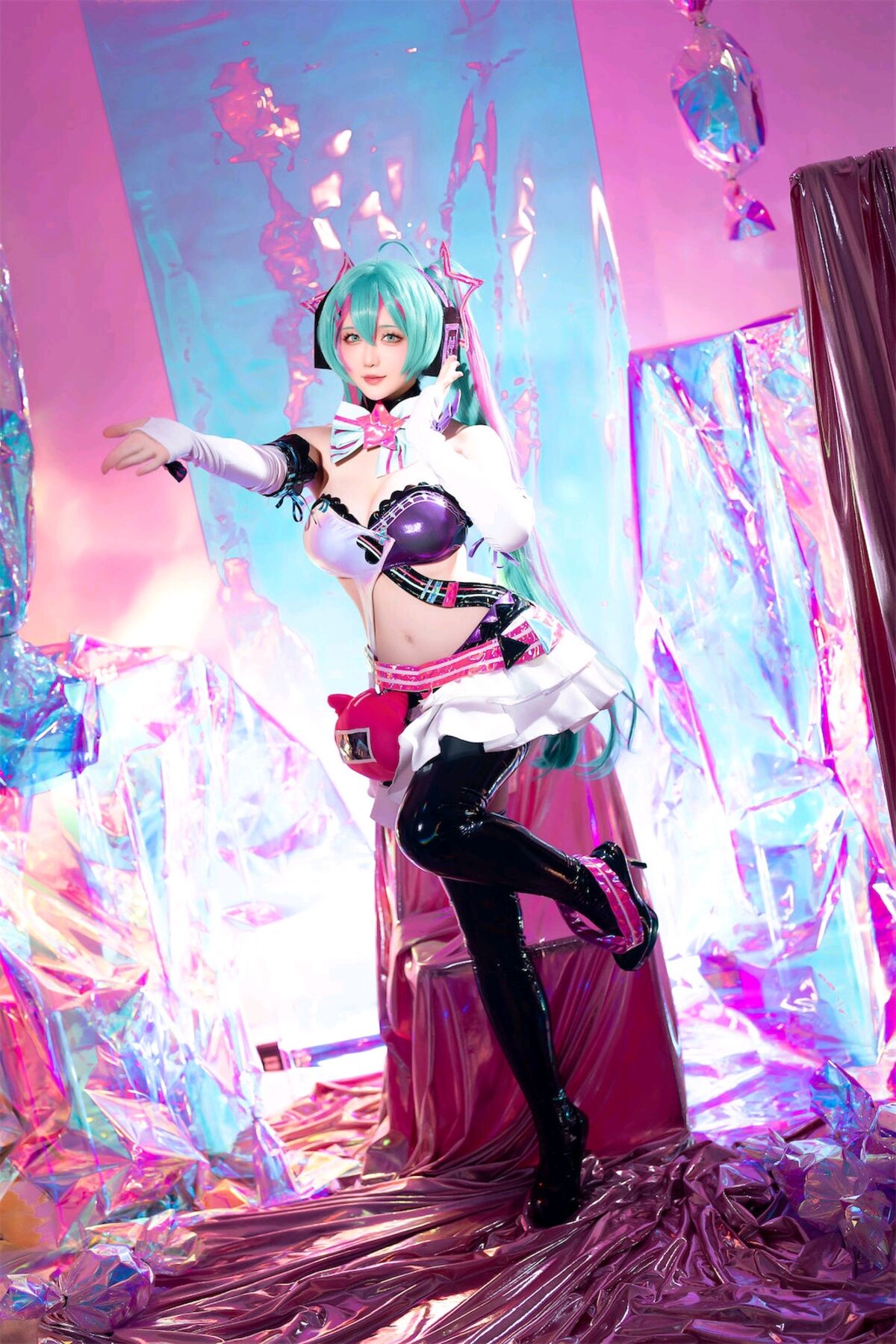 Coser@星之迟迟 Miku初音未来 喵斯快跑 0014 6084369668.jpg