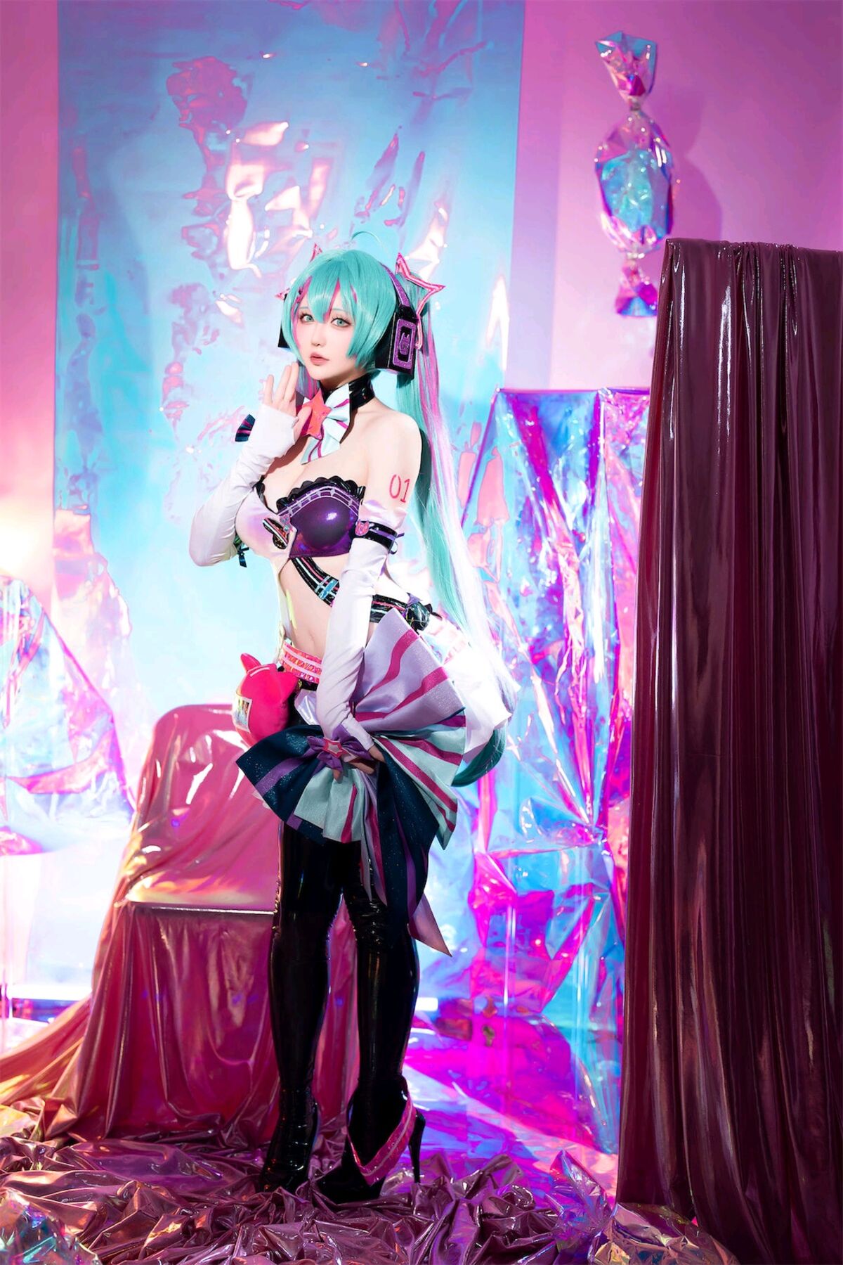 Coser@星之迟迟 Miku初音未来 喵斯快跑 0016 7204773513.jpg