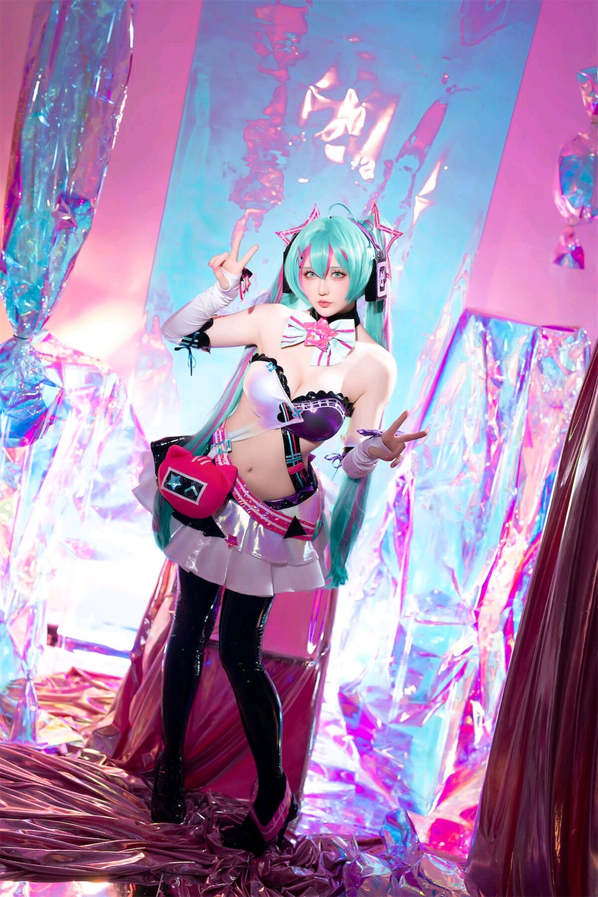 Coser@星之迟迟 Miku初音未来 喵斯快跑 0017 9598254099.jpg