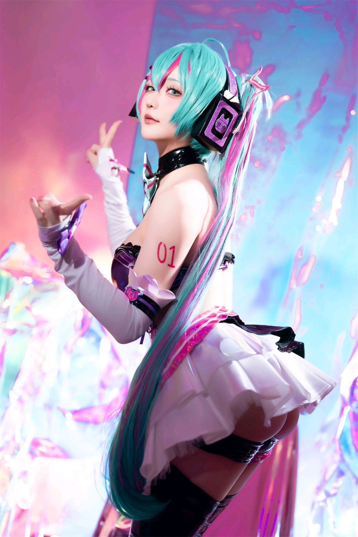 Coser@星之迟迟 Miku初音未来 喵斯快跑 0036 8096244069.jpg