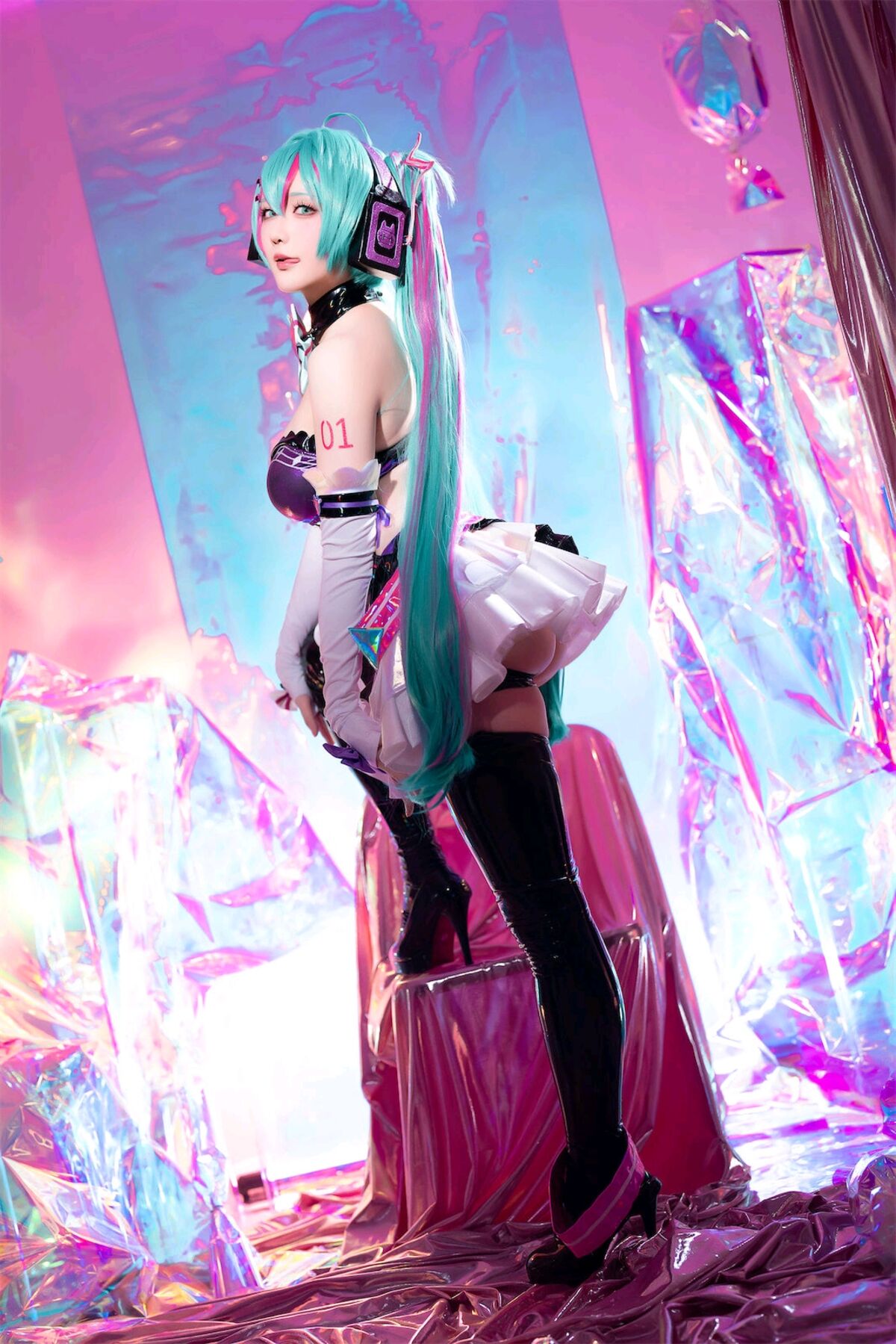 Coser@星之迟迟 Miku初音未来 喵斯快跑 0038 8315604905.jpg