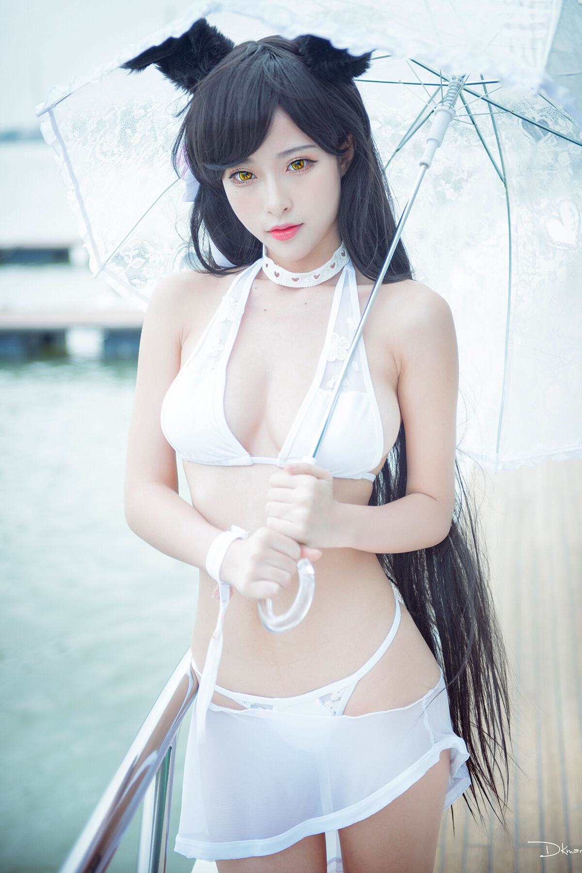 Coser@清水由乃 – 爱宕泳装Ver