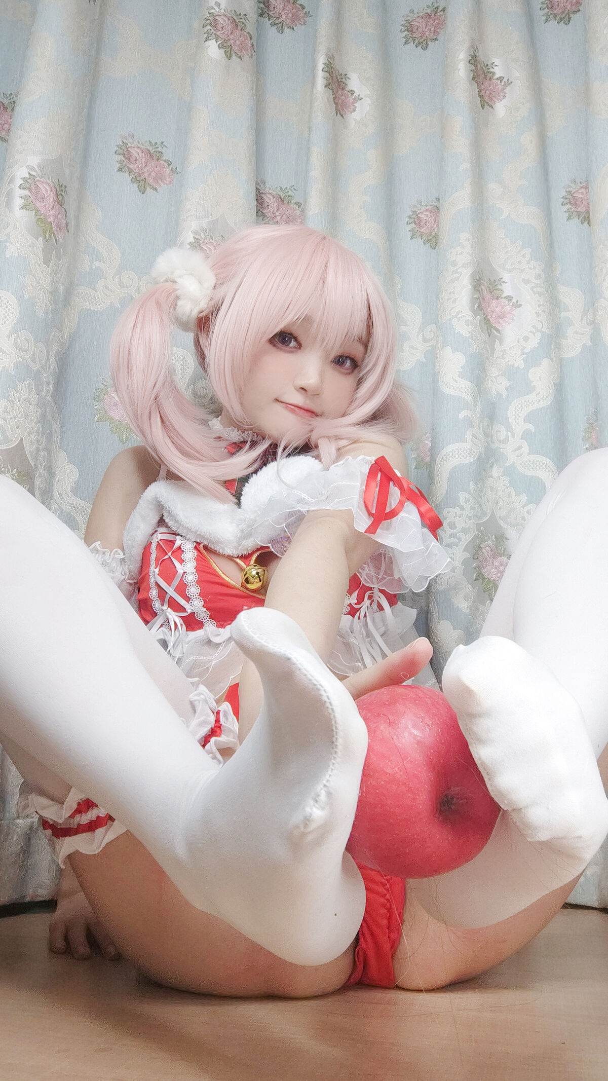 Coser@神沢永莉 平安夜红色分体式 Part1 0009 6300628524.jpg