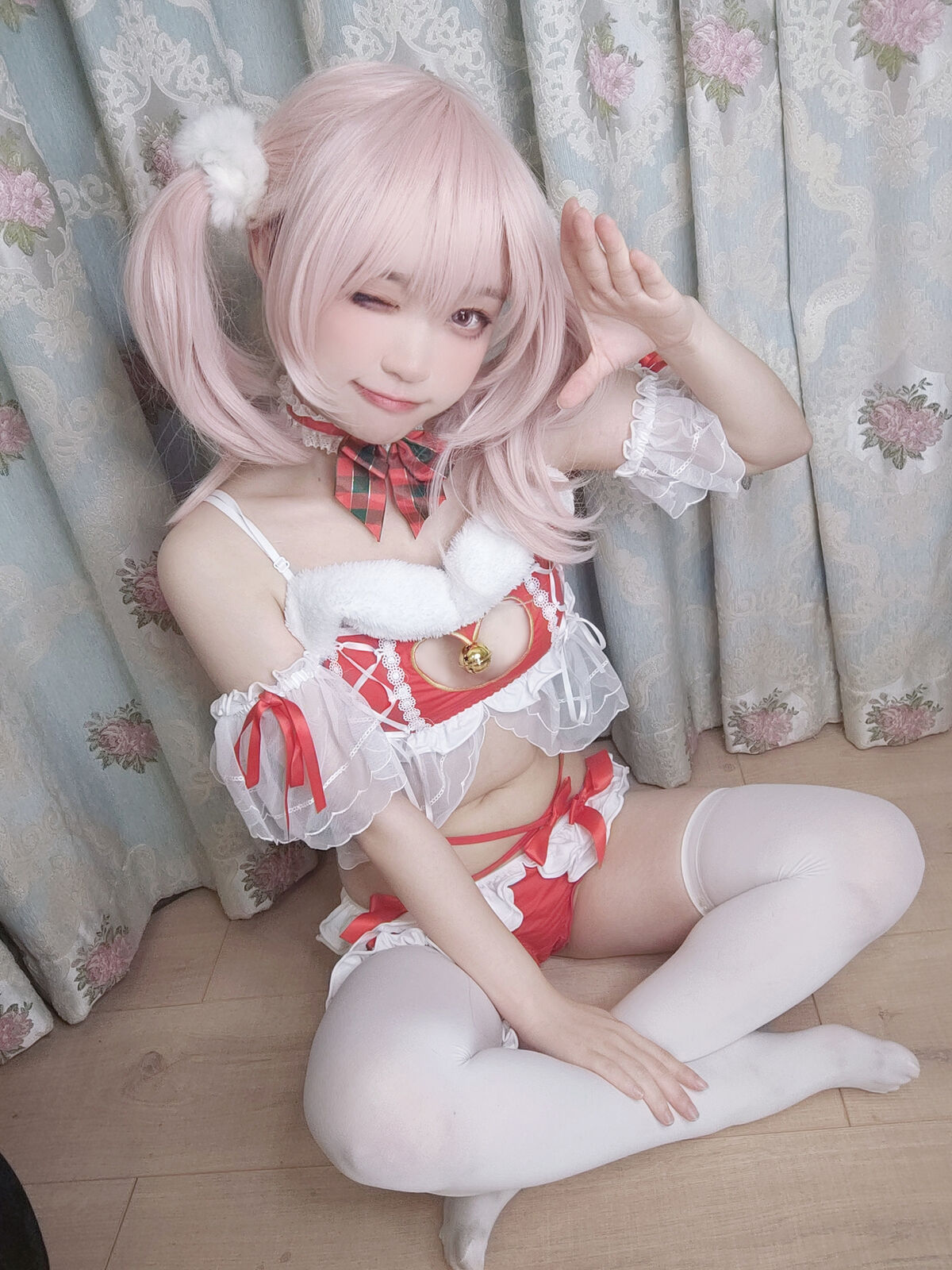 Coser@神沢永莉 平安夜红色分体式 Part1 0045 3420373502.jpg