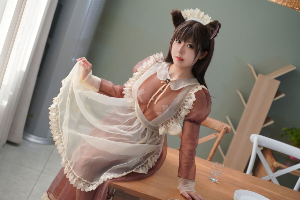 Coser@虎森森 棕色透明女仆 0012 0661019321.jpg