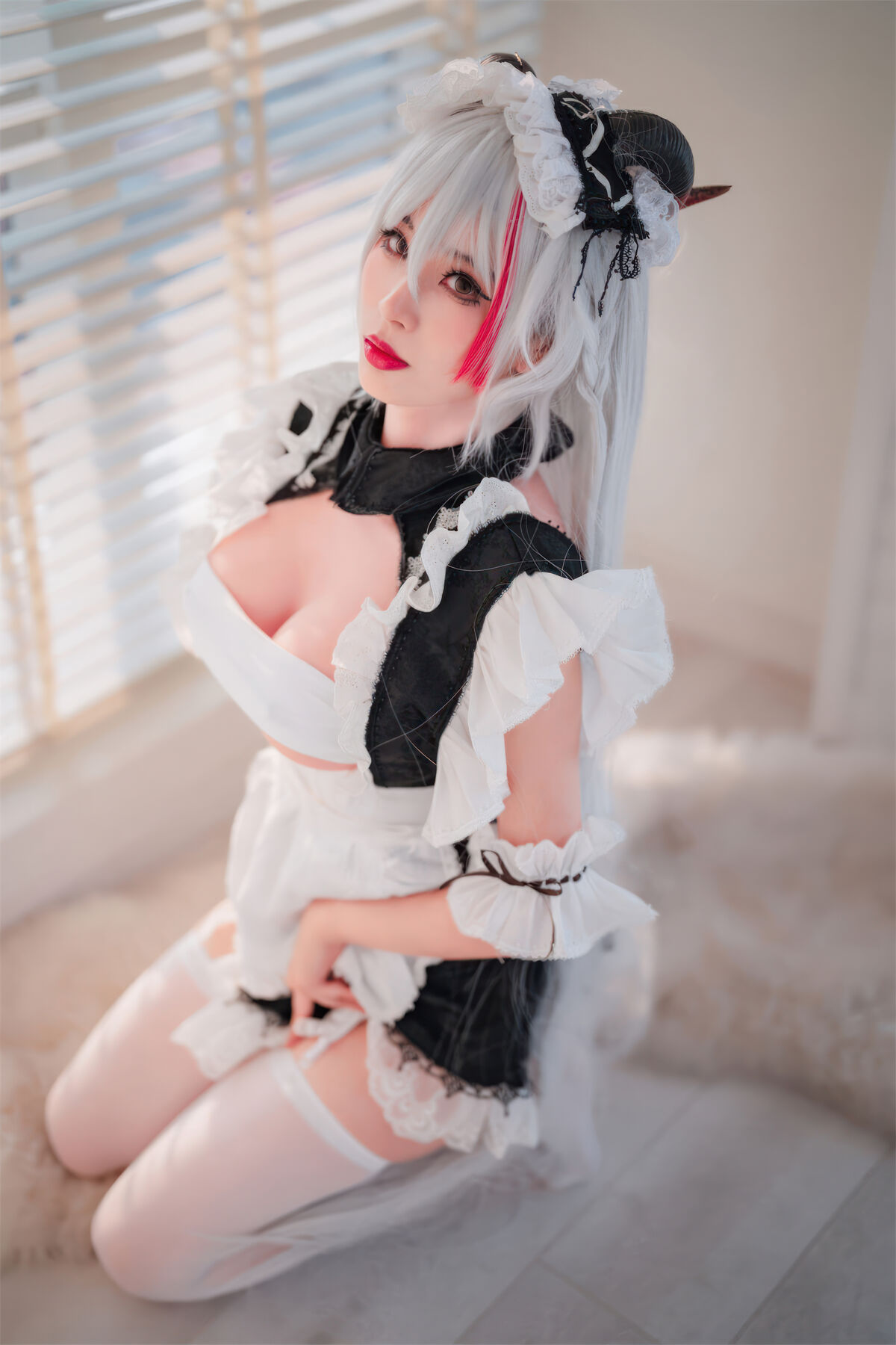 Coser@轩萧学姐 碧蓝航线 埃吉尔女仆 0002 3002625906.jpg