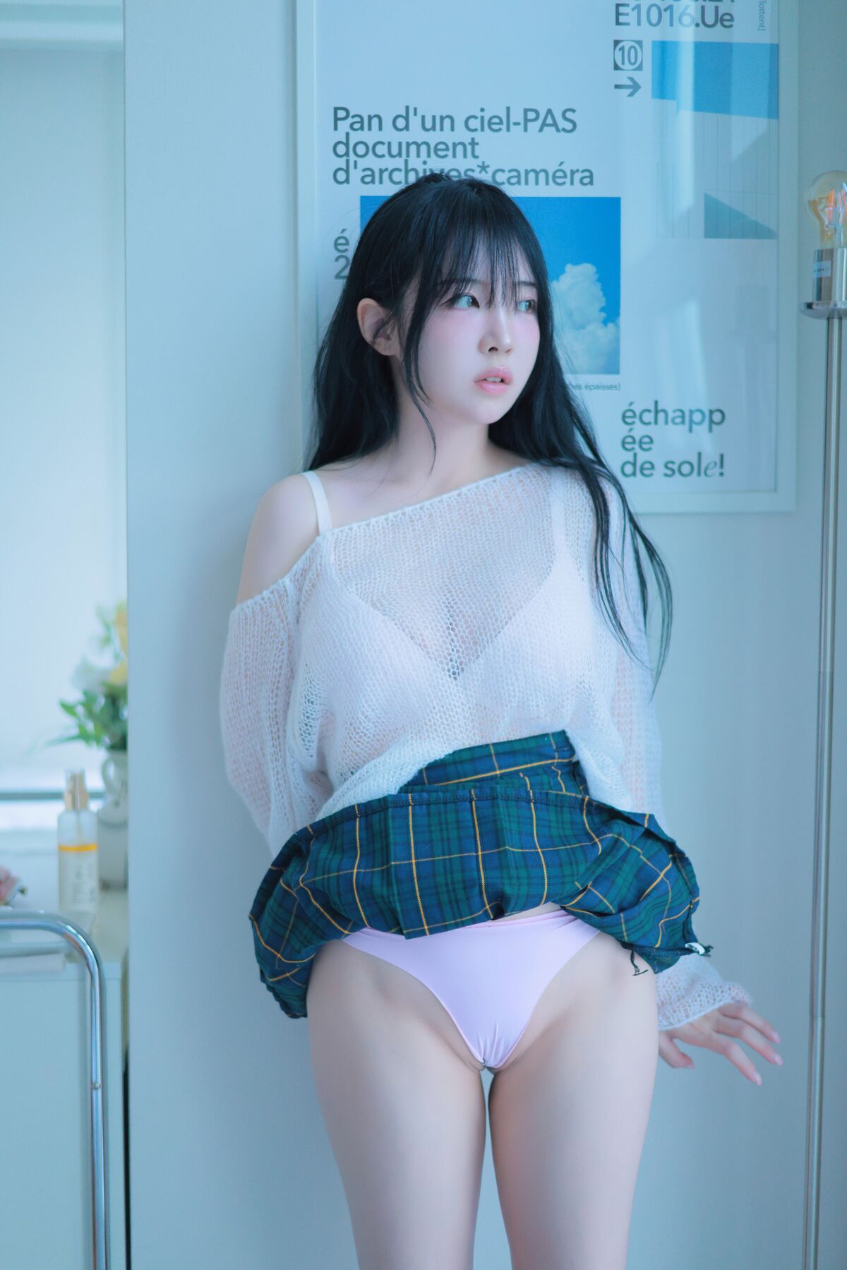 Patreon rinaモモリナ momorina Extra short Plaid Skirt 0053 3929648592.jpg