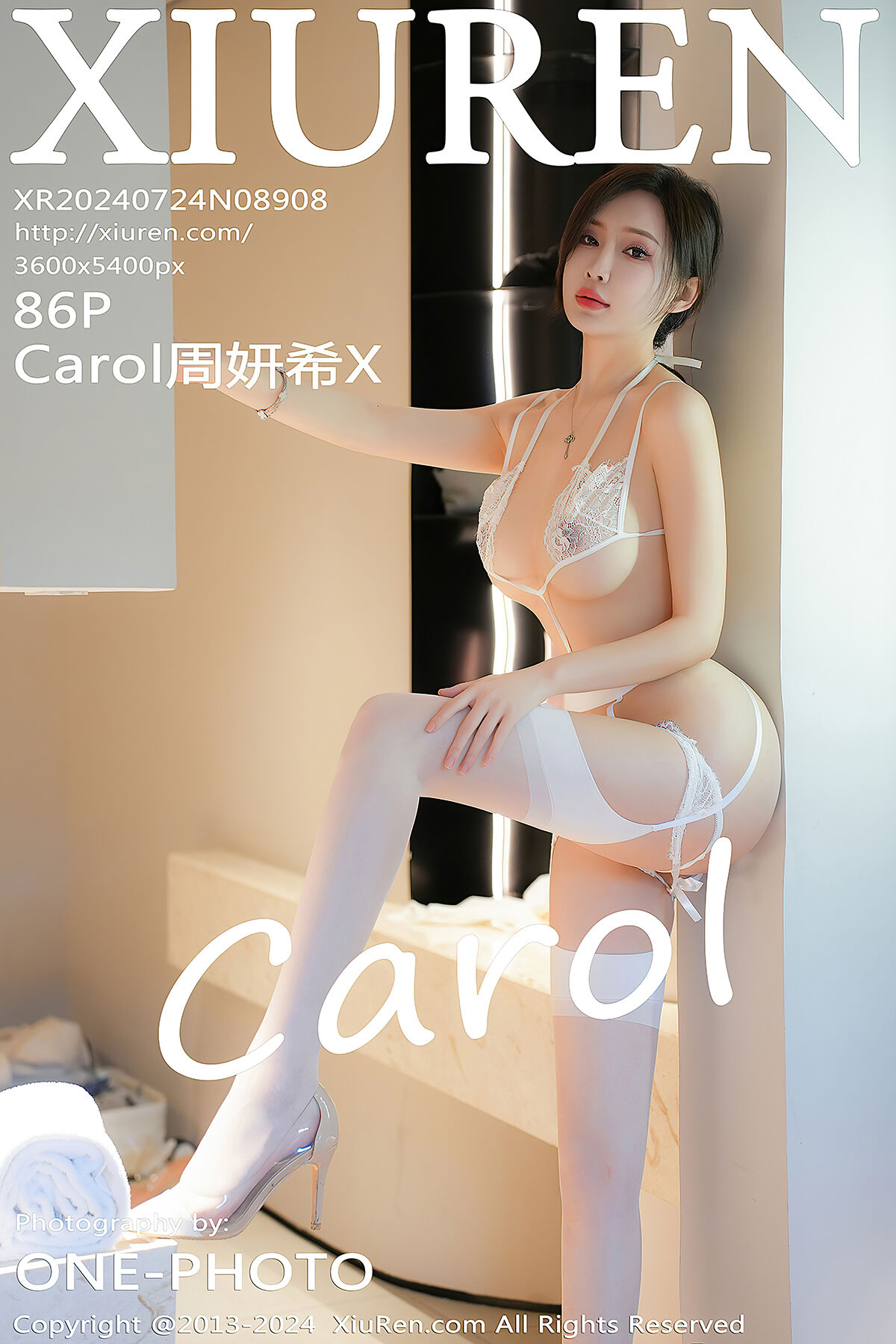 XiuRen秀人网 No.8908 Carol Zhou Yan Xi X