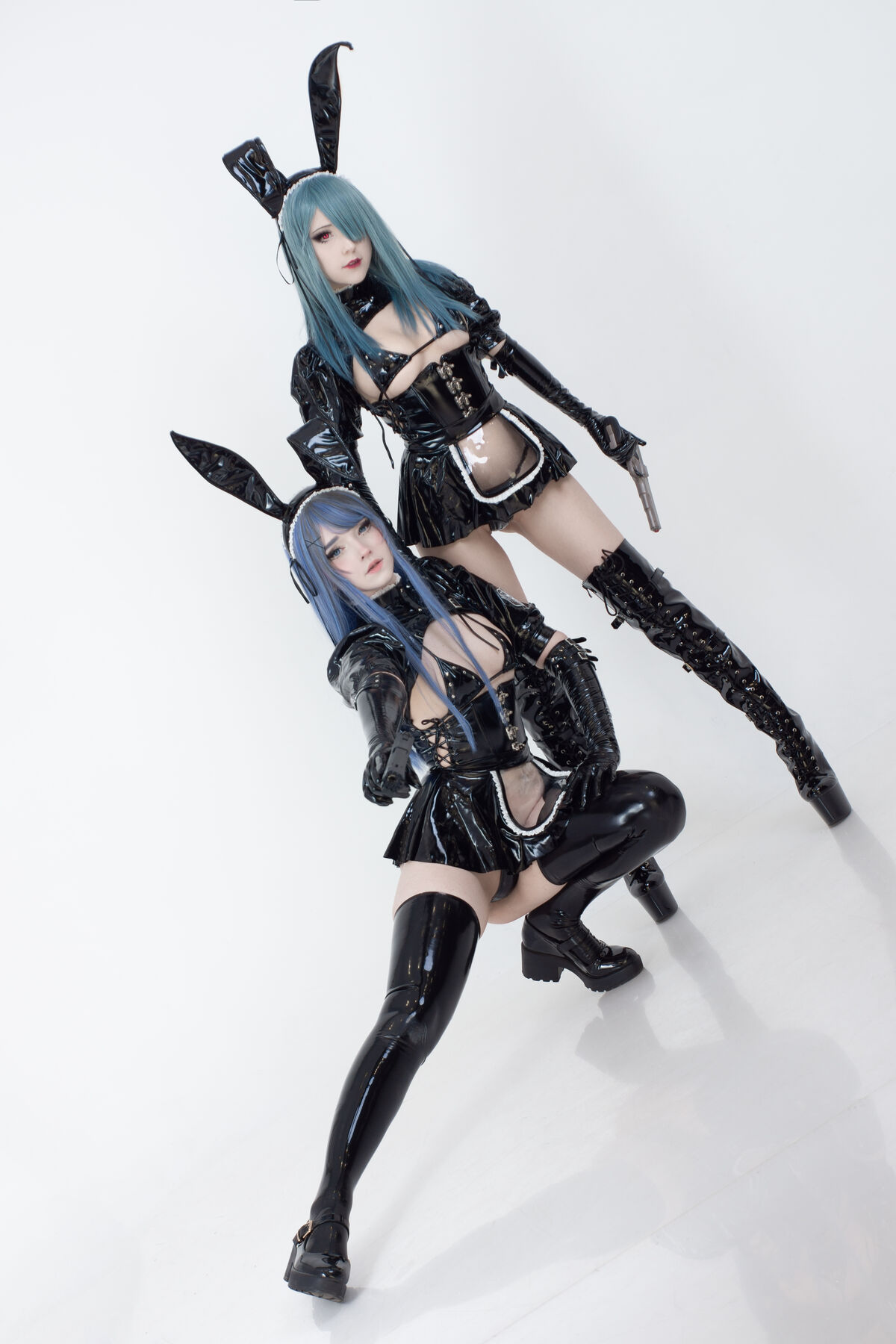 Coser@Candy_Ball Latex Bunny Twins 0021 9898093716.jpg