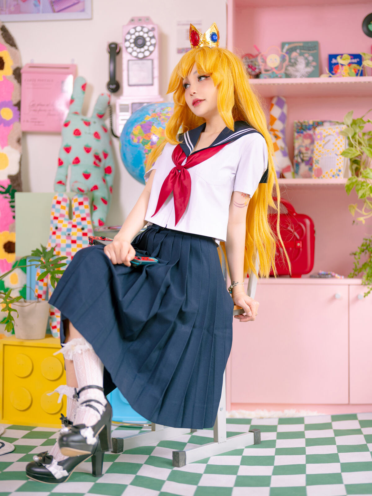 Coser@Joyce Lin Peach School Girl 0002 9057160691.jpg