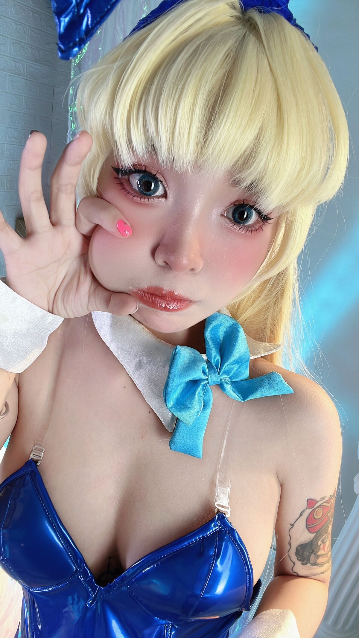 Coser@UmekoJ Asuma Toki Bunny Suit Part2 0028 4101045366.jpg