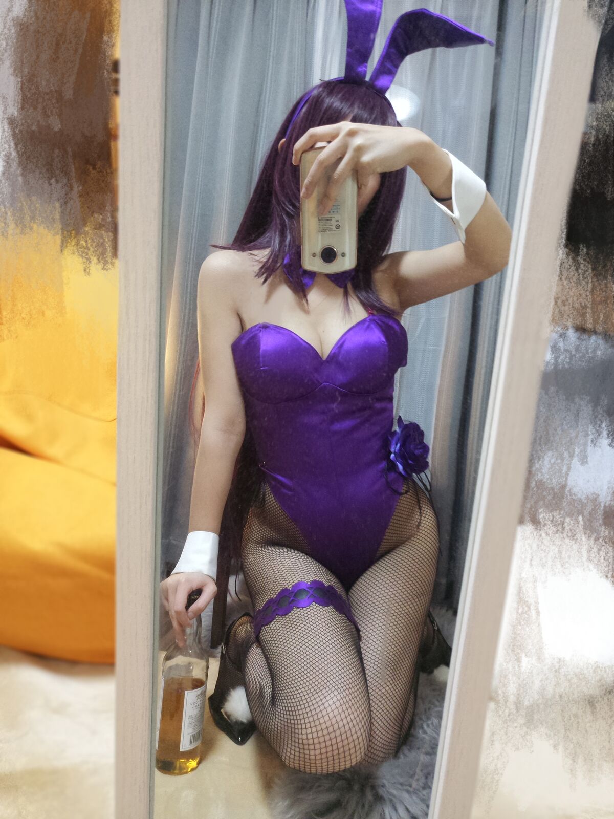 Coser@切切Celia FGO 斯卡哈 女仆 兔女郎 0017 1805762205.jpg