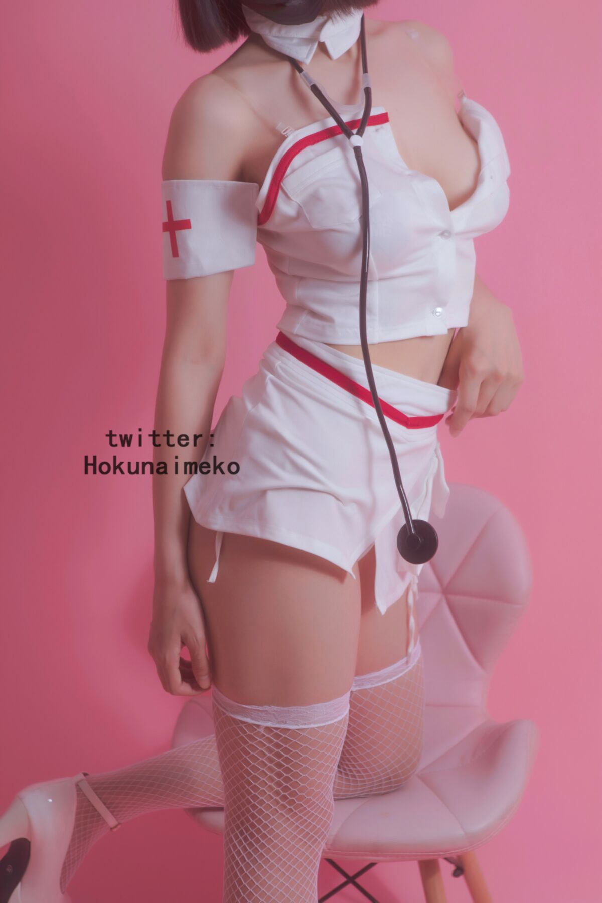 Coser@北乃芽子 Hokunaimeko オリジナルコスプレ 看病してあげるよ 0009 9751876399.jpg