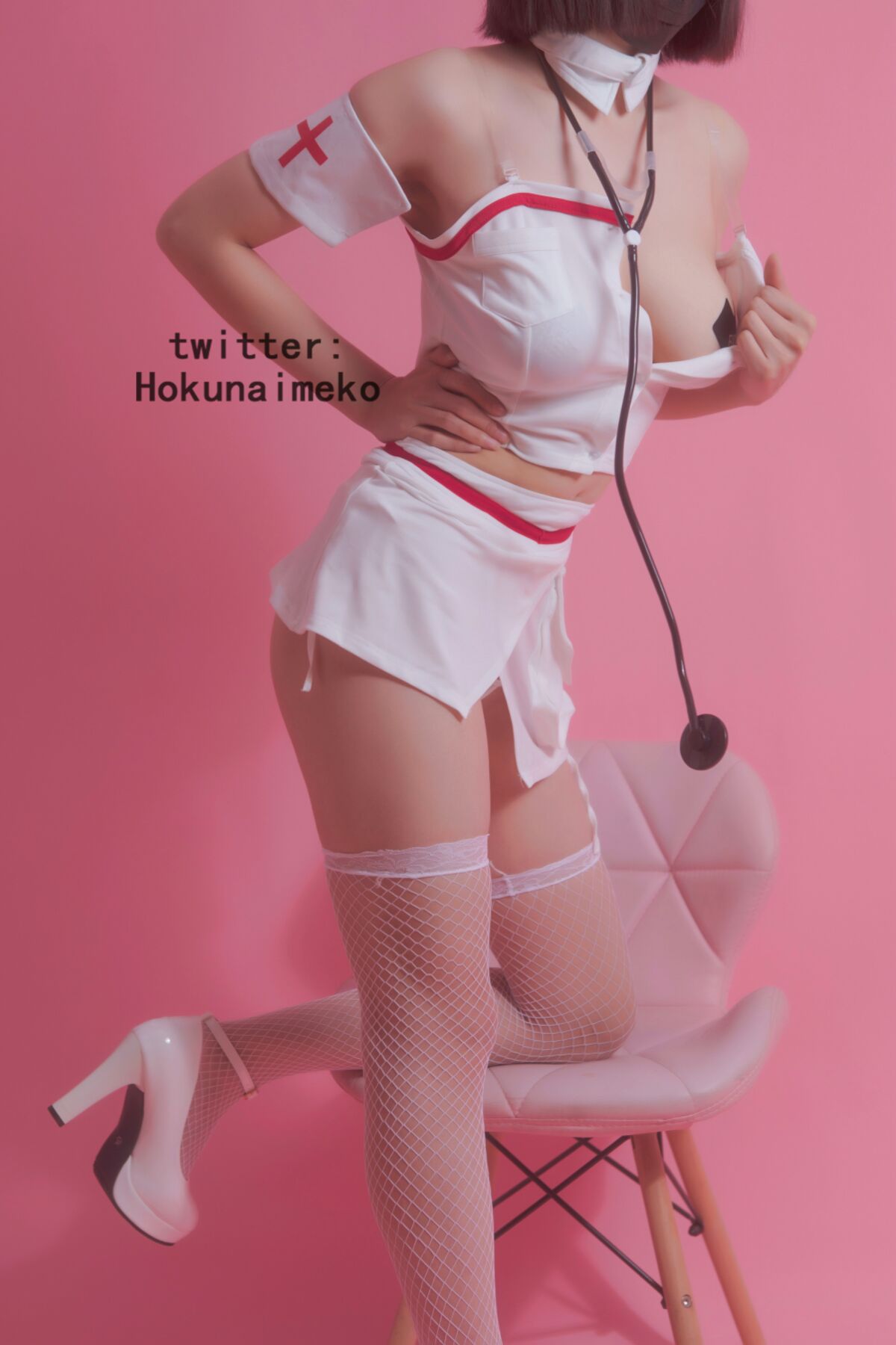 Coser@北乃芽子 Hokunaimeko オリジナルコスプレ 看病してあげるよ 0011 1055401915.jpg