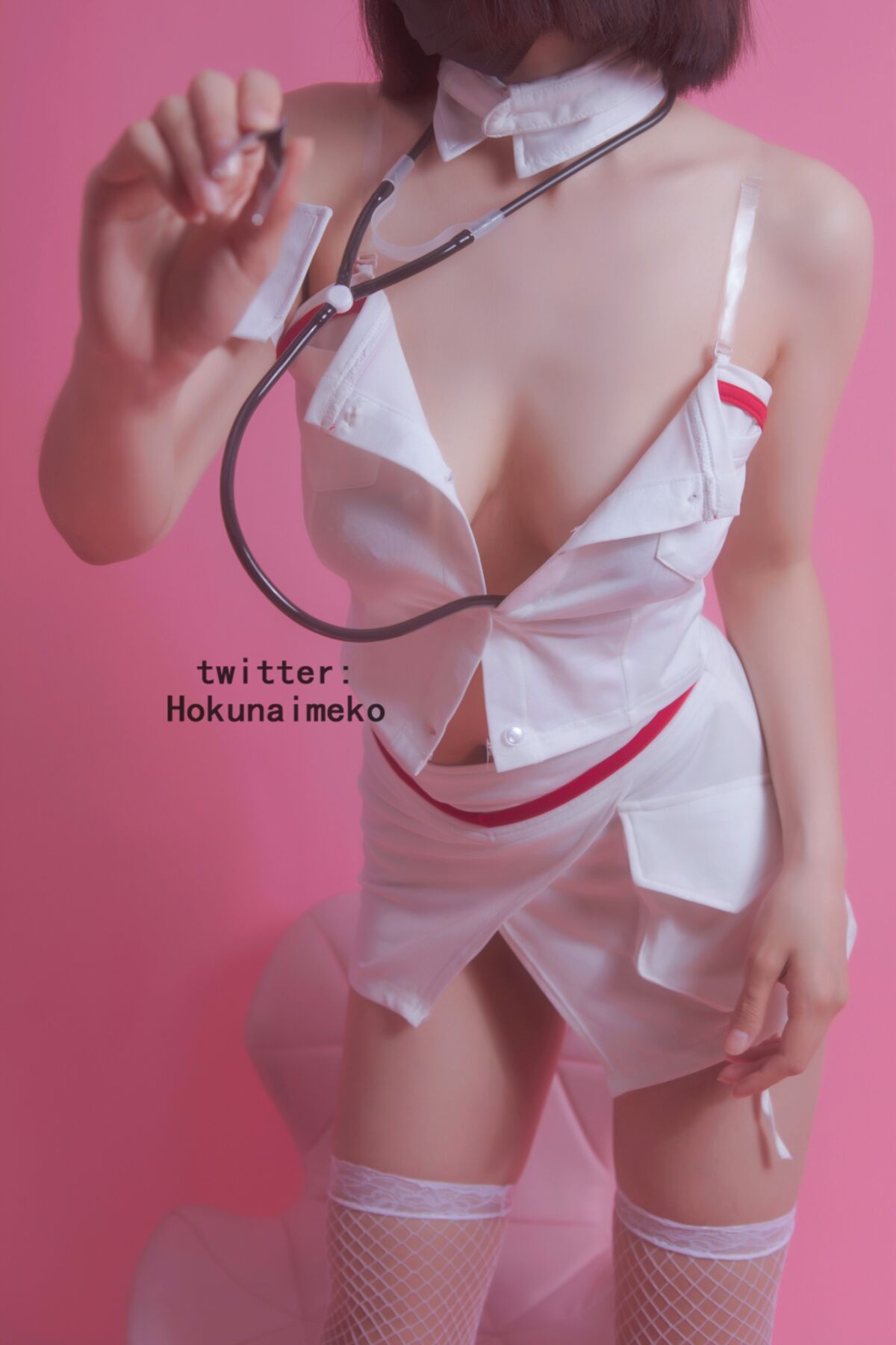 Coser@北乃芽子 Hokunaimeko オリジナルコスプレ 看病してあげるよ 0018 1775329905.jpg