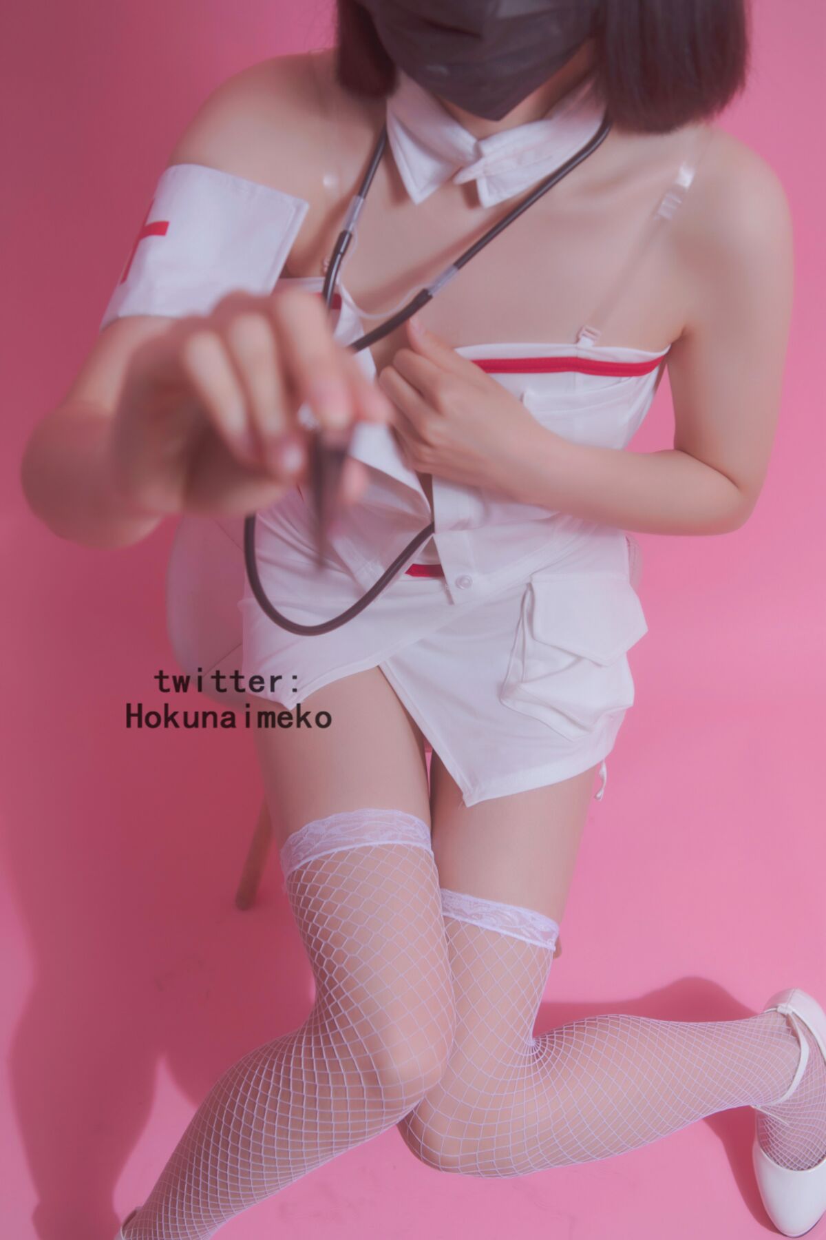 Coser@北乃芽子 Hokunaimeko オリジナルコスプレ 看病してあげるよ 0020 2653457635.jpg